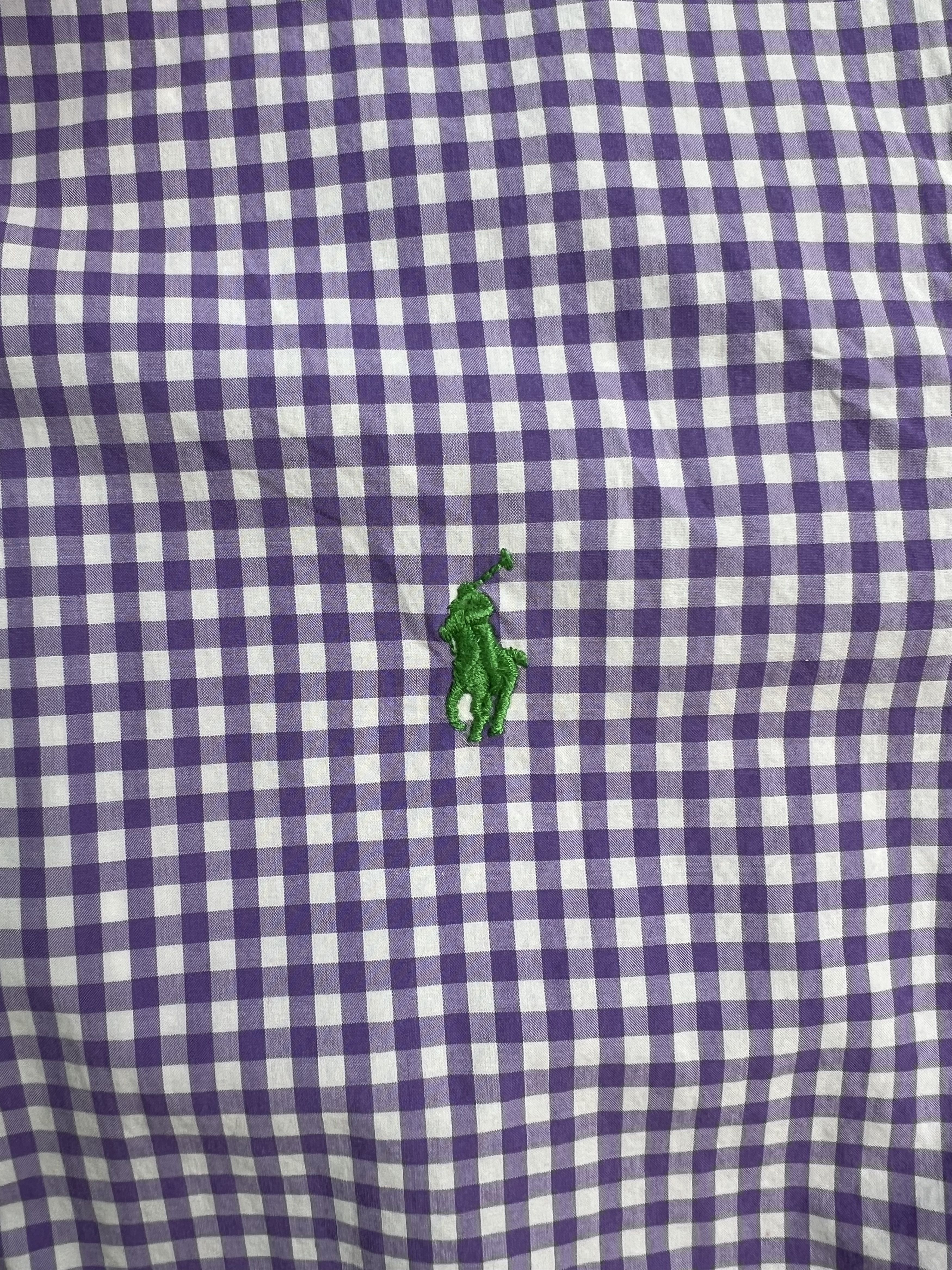 Ralph Lauren Ralph Lauren Cotton Checked Shirt White Pink Small Size US S / EU 44-46 / 1 - 4 Thumbnail