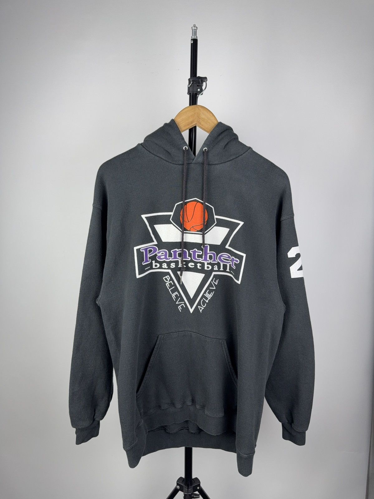 Lee × NBA × Vintage Vintage 90s Panther basketball NBA LEE Hoodie Sweatshirt L Size US L / EU 52-54 / 3 - 1 Thumbnail