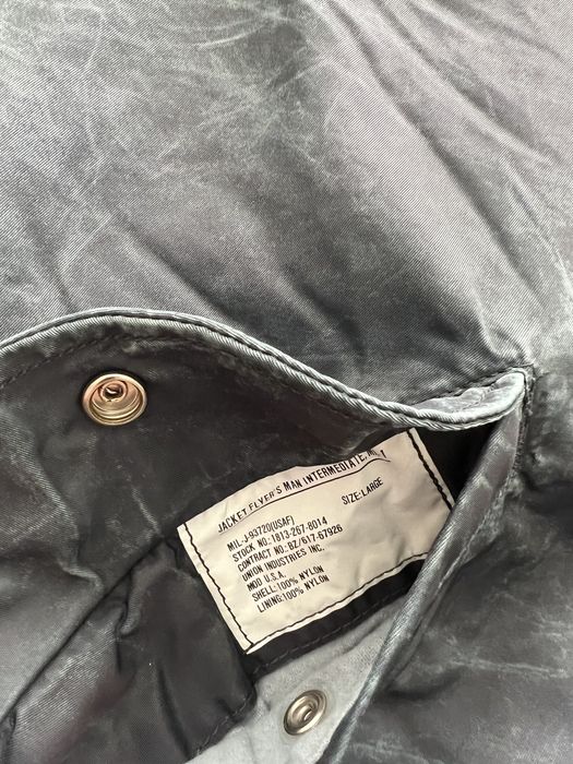 Vintage Vintage MA 1 Intermediate Bomber Jacket H2459 | Grailed