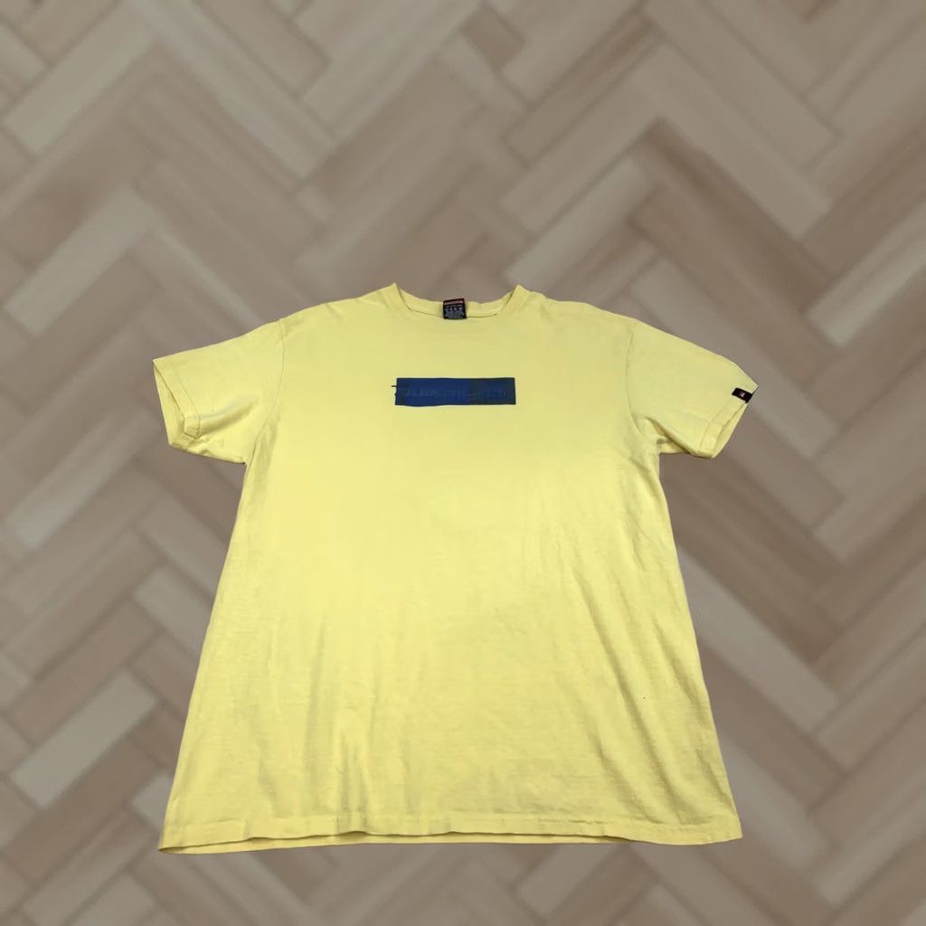 Quiksilver VINTAGE Quiksilver Shirt Men L Yellow Beach Surf 90s 2000s Logo Beach Mens L Yellow Shirt Size US L / EU 52-54 / 3 - 1 Thumbnail