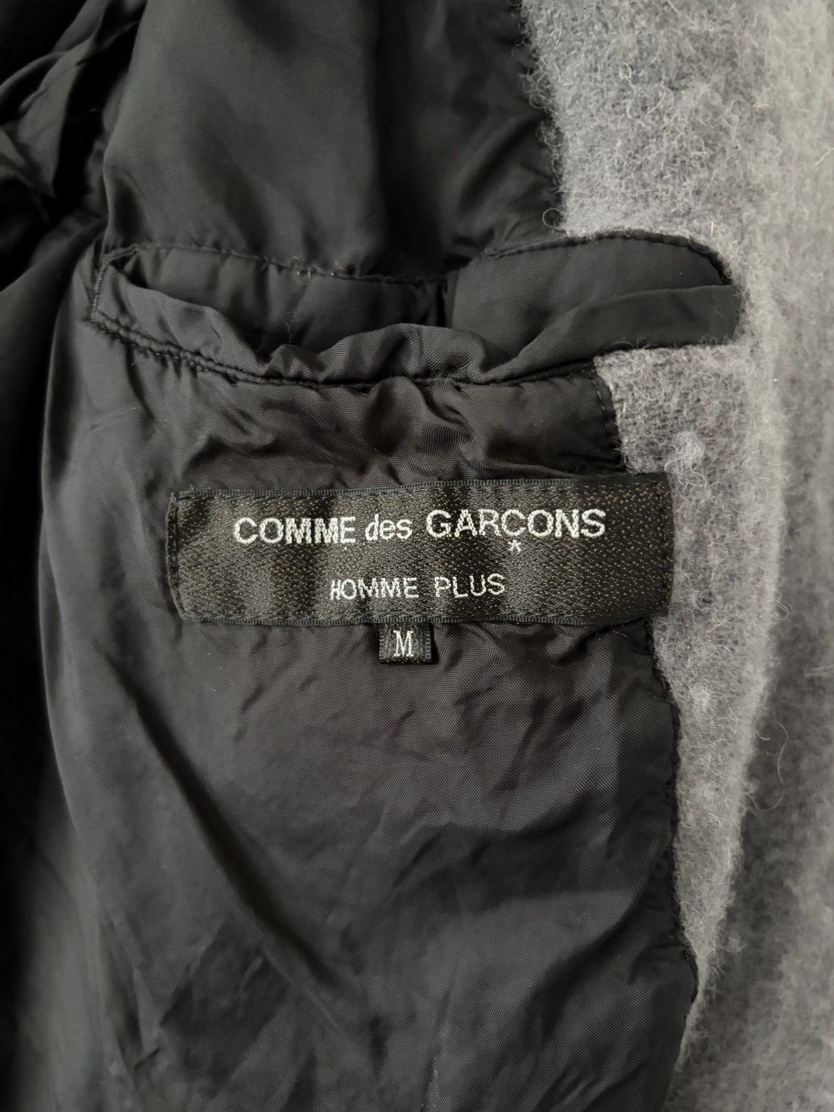 Comme des Garcons Homme Plus COMME des GARÇONS Homme Plus AD2022 Shrunk Wool Jacket Size US M / EU 48-50 / 2 - 5 Thumbnail