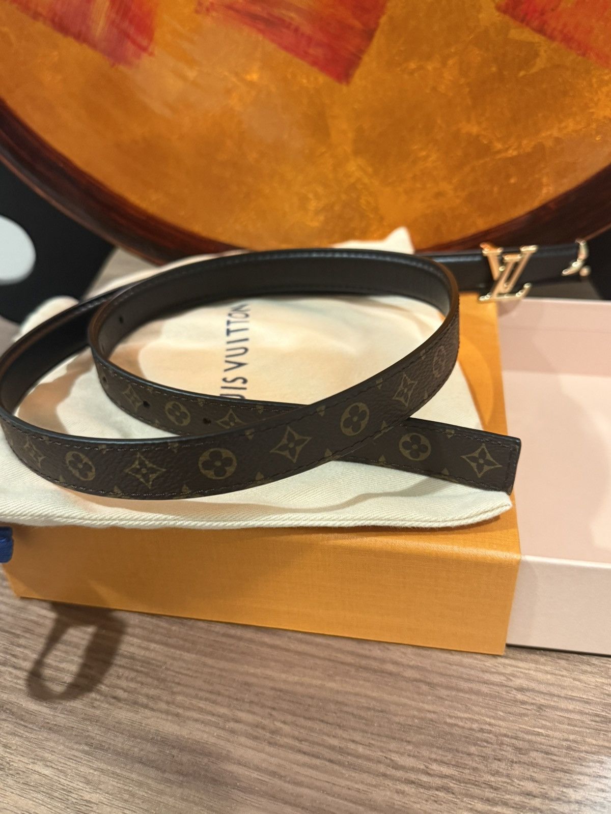 Louis Vuitton Pretty LV 30MM REVERSIBLE BELT Size ONE SIZE - 3 Thumbnail