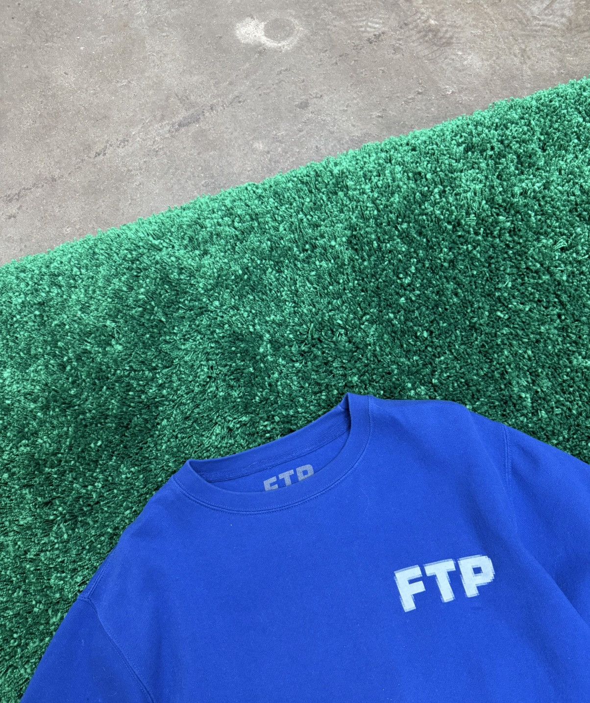 Fuck The Population Fuck The Population Blue Pixel / Blue Logo Sweatshirt Medium Size US M / EU 48-50 / 2 - 4 Thumbnail