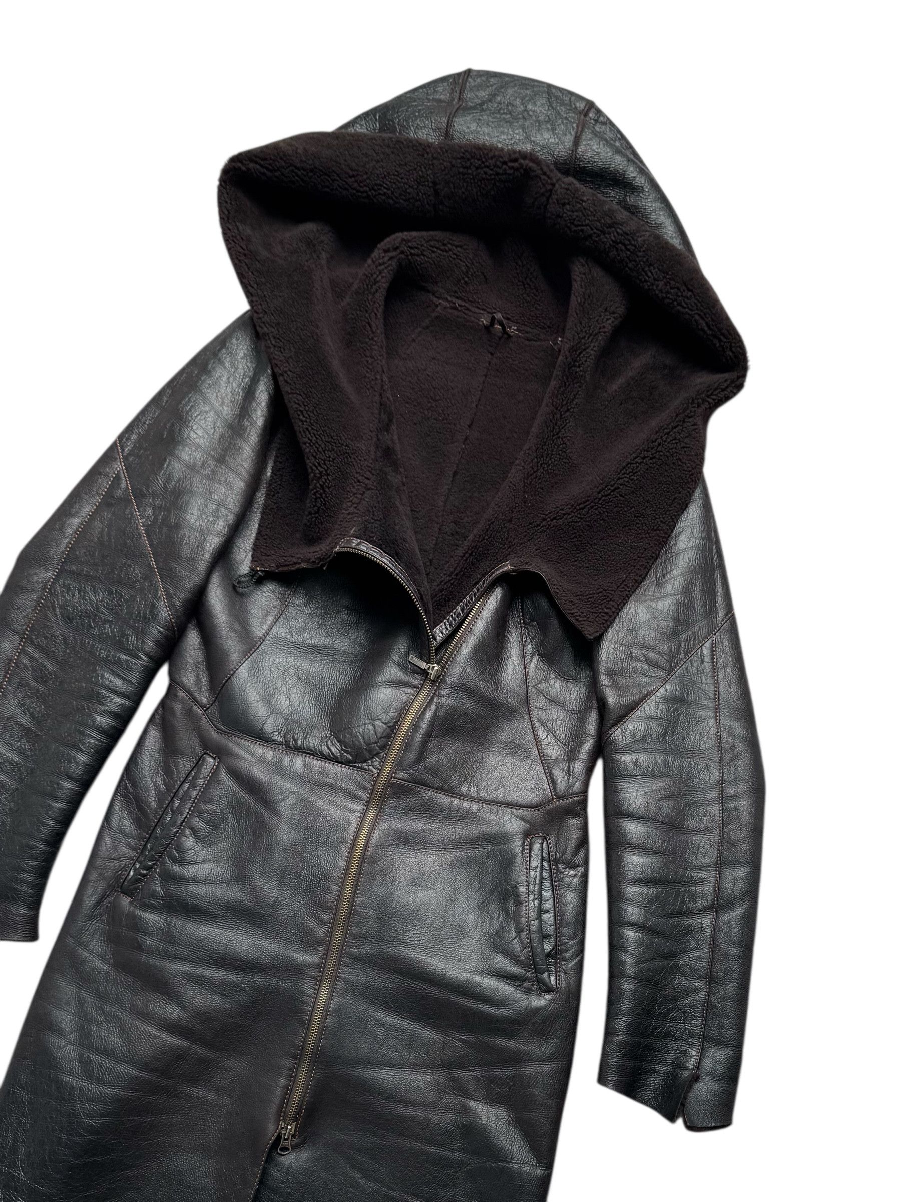 Vintage Y2K Real Sheepskin Coat(V422) Size S / US 4 / IT 40 - 3 Thumbnail
