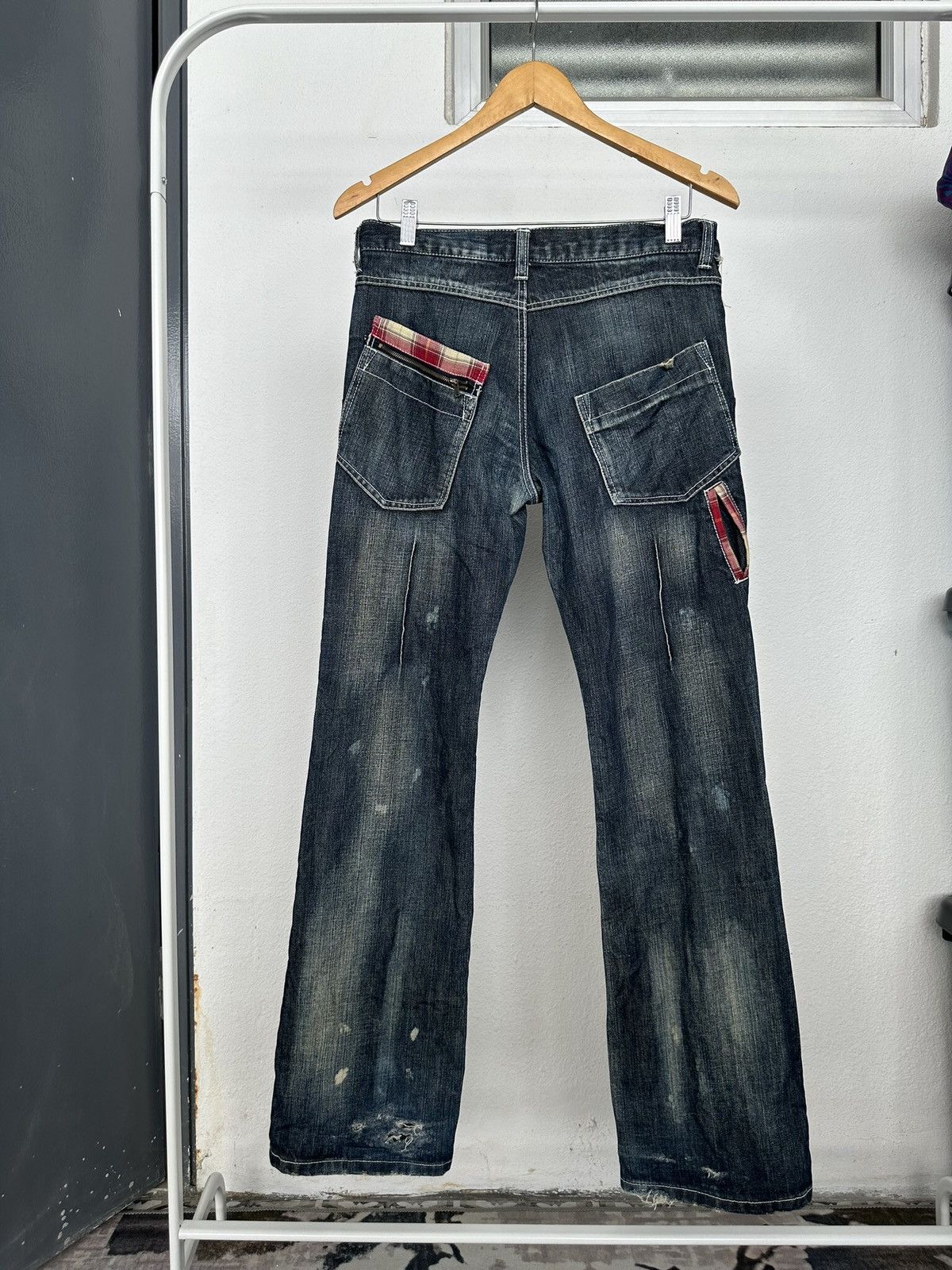 Beauty Beast 32''/42'' - 2000's Up Start Japan 6 pocket jeans Size US 32 / EU 48 - 17 Thumbnail