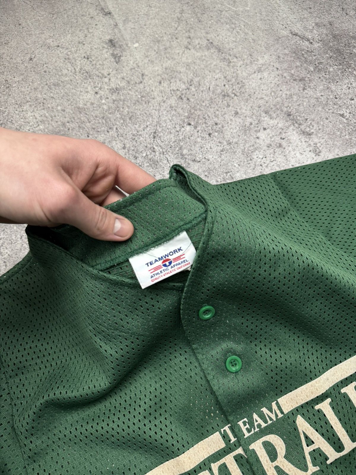 Vintage Vintage 1980’s Team Work Athletics Apparel Australia Jersey Size US M / EU 48-50 / 2 - 4 Thumbnail