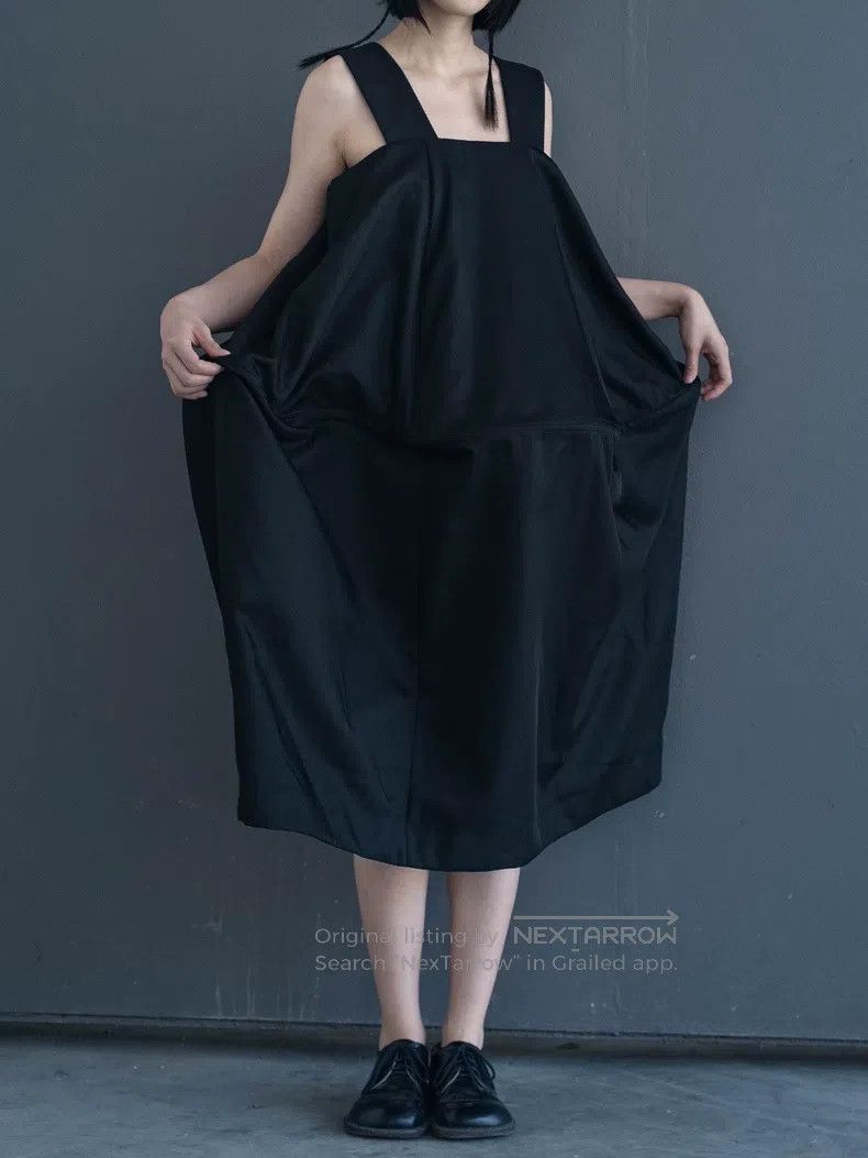 Comme des Garcons Comme Des Garcons Main Line Black Fishbone Suspender Skirt Size S / US 4 / IT 40 - 4 Thumbnail