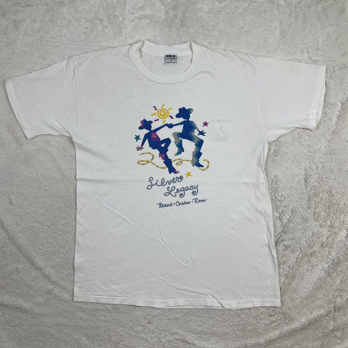 Vintage 🔥LAST PRICE🔥VTG Los Angeles Silver Legacy Casino Promo Tee Size US XL / EU 56 / 4 - 1 Thumbnail