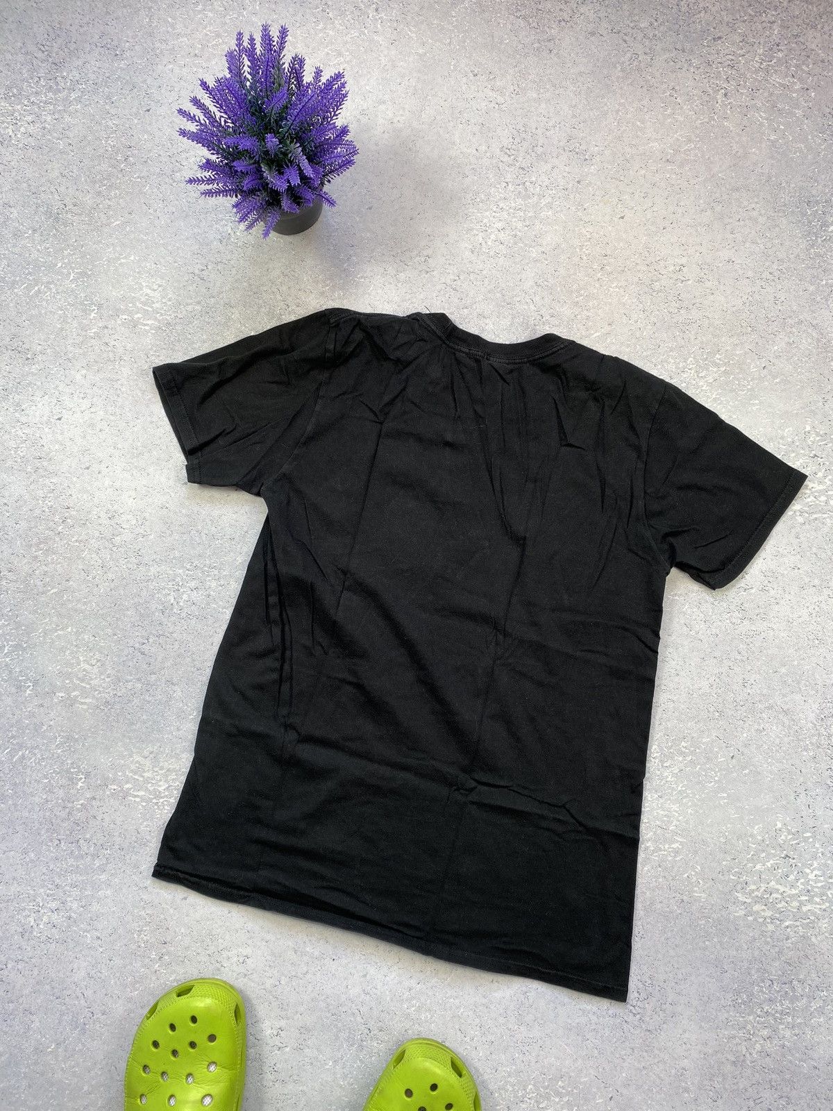 Band Tees Green Day Men’s Black T-shirt With Big Centre Logo Medium Size US M / EU 48-50 / 2 - 6 Thumbnail