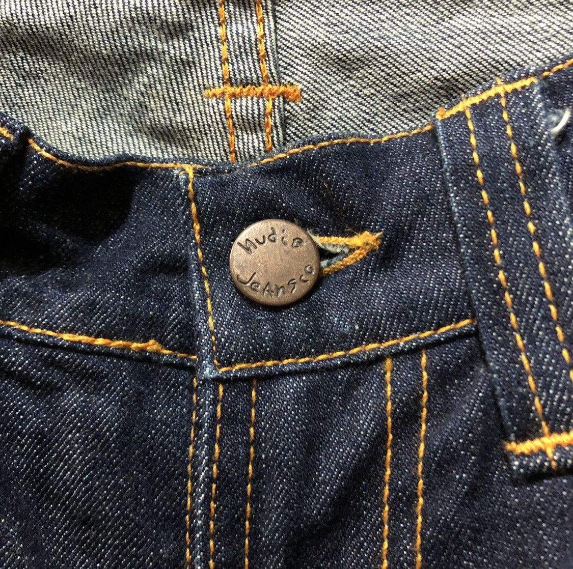 Nudie Jeans Nudie Jeans Thin Finn Dry Ecru Embo Size US 28 / EU 44 - 7 Thumbnail