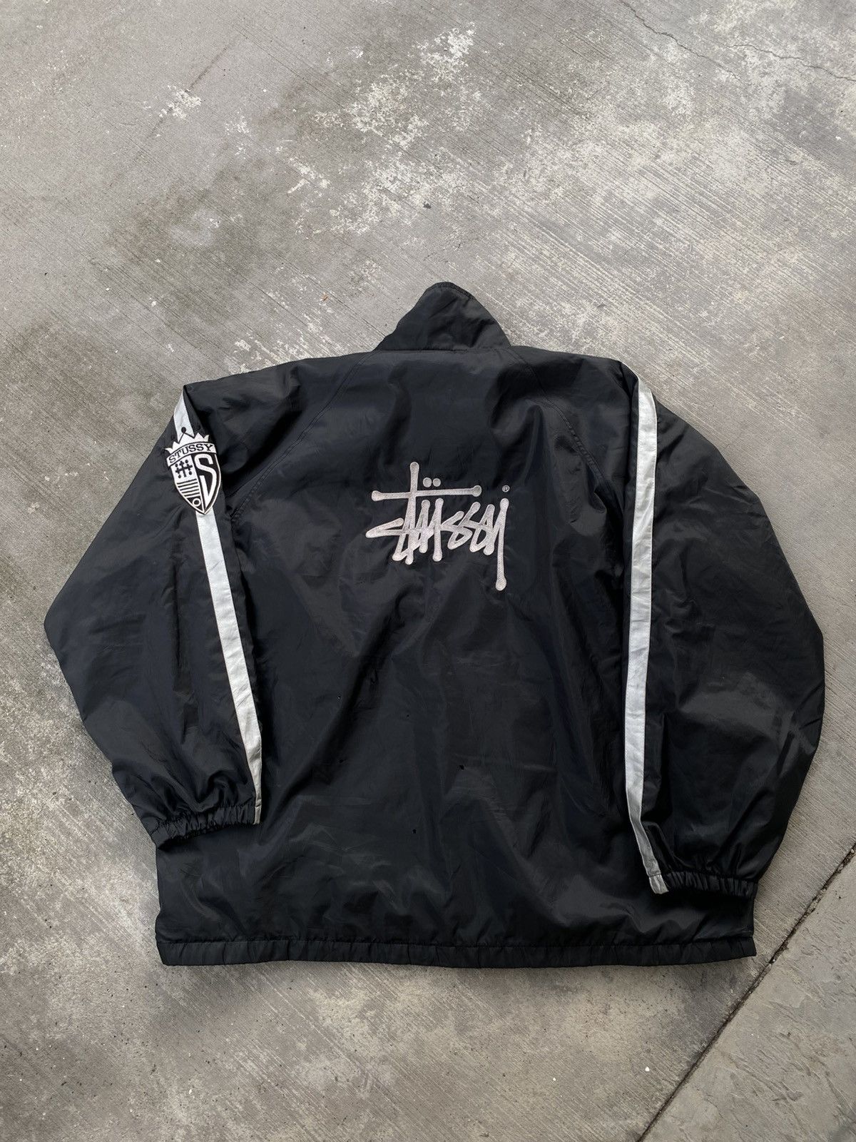 Stussy Vintage Stussy Embroidered Zipper Size US L / EU 52-54 / 3 - 9 Thumbnail