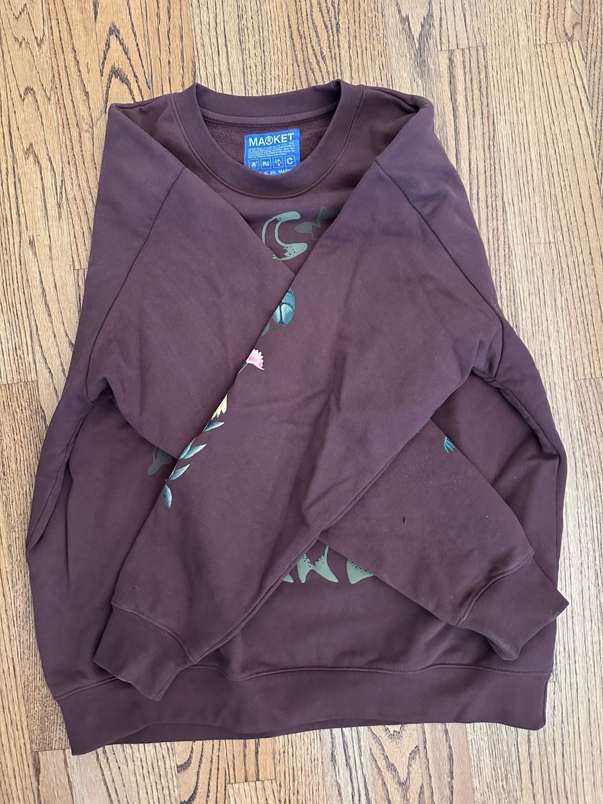 Market MARKET Life Cycle Crewneck (Acorn Brown) – Size XL Size US XL / EU 56 / 4 - 2 Thumbnail