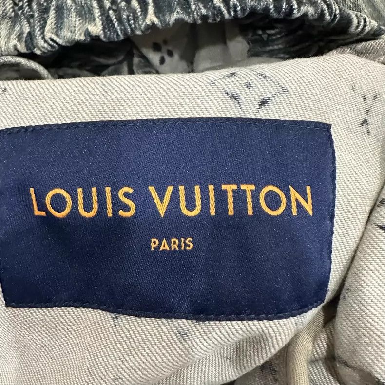 Louis Vuitton Louis Vuitton Old tie-dye presbyopic full logo denim jacket Size US M / EU 48-50 / 2 - 6 Thumbnail