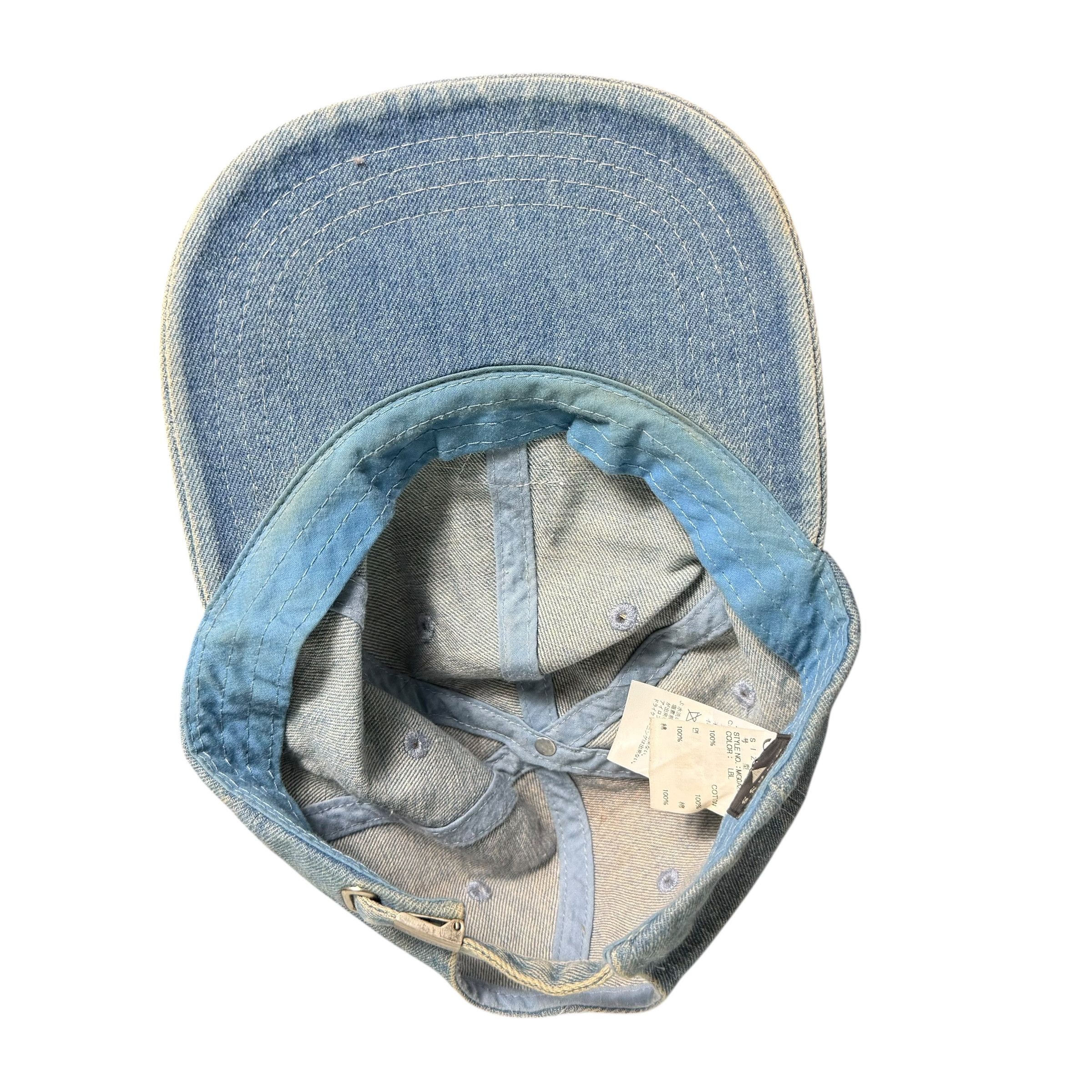 Guess 🔥RARE🔥Vintage Guess Denim Adjustable Cap Size ONE SIZE - 8 Thumbnail