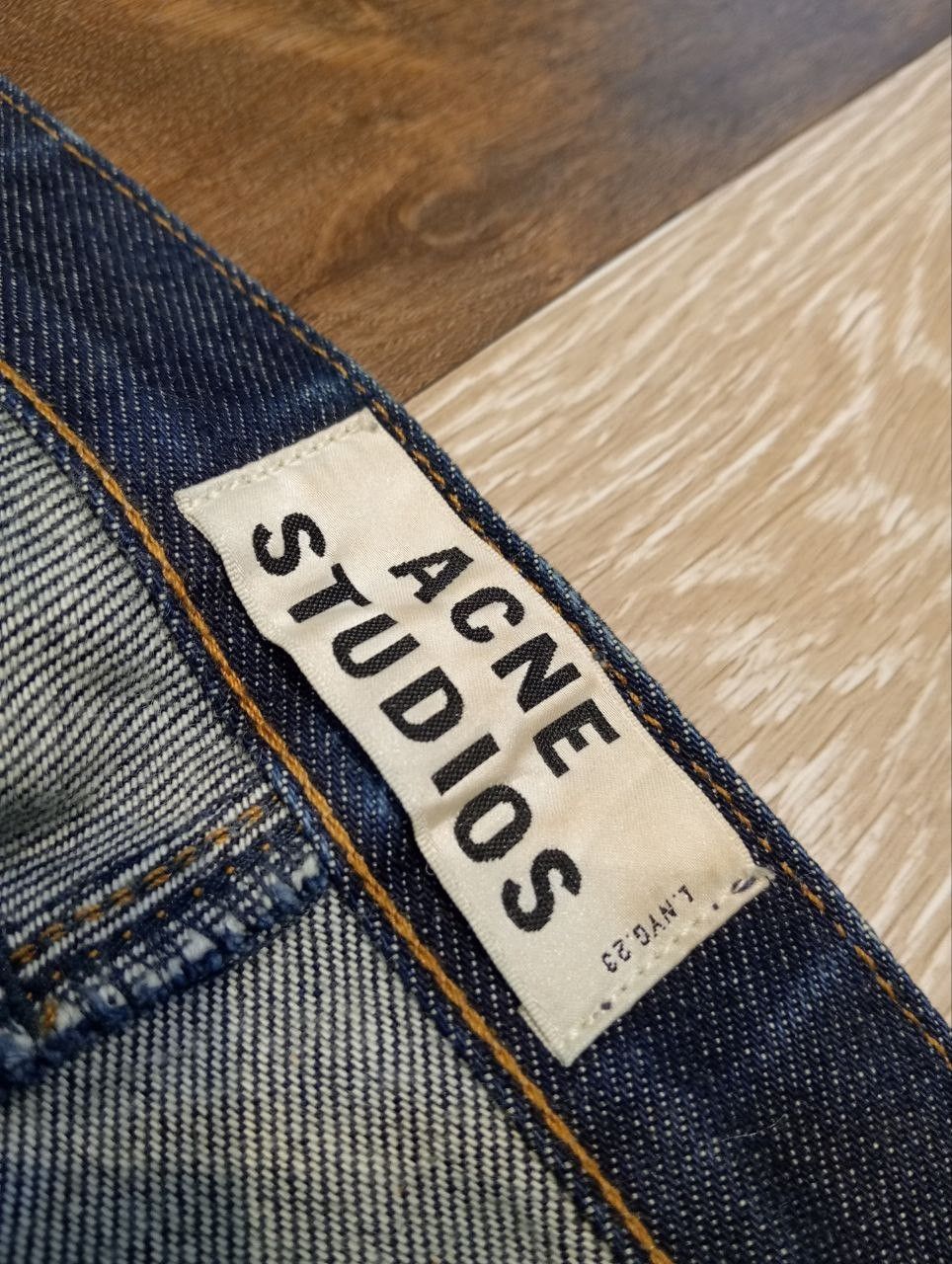 Acne Studios ACNE STUDIOS MAX NEW RAW INDIGO DENIM PANTS Size US 30 / EU 46 - 8 Thumbnail