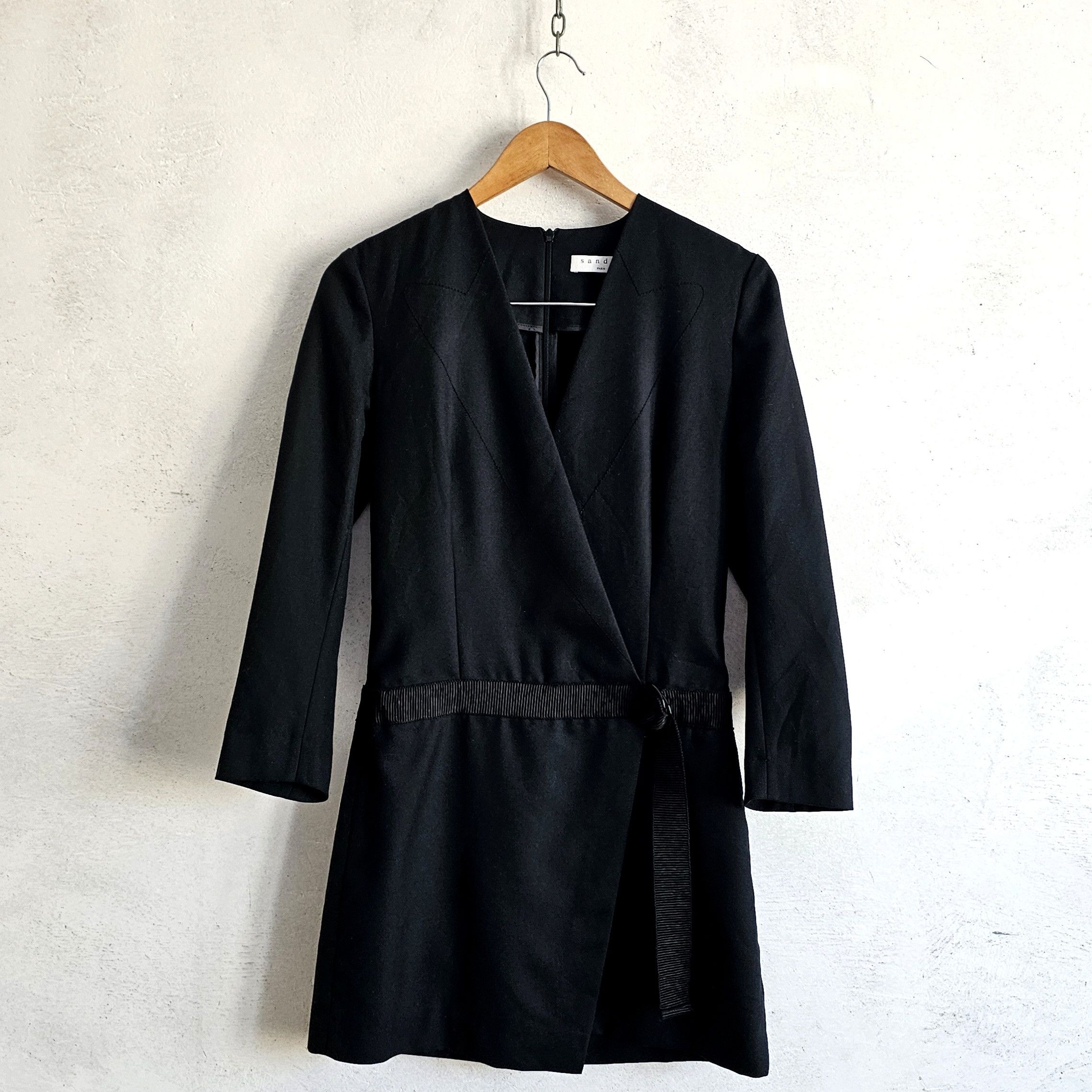 Sandro Sandro black dress Size S / US 4 / IT 40 - 3 Thumbnail