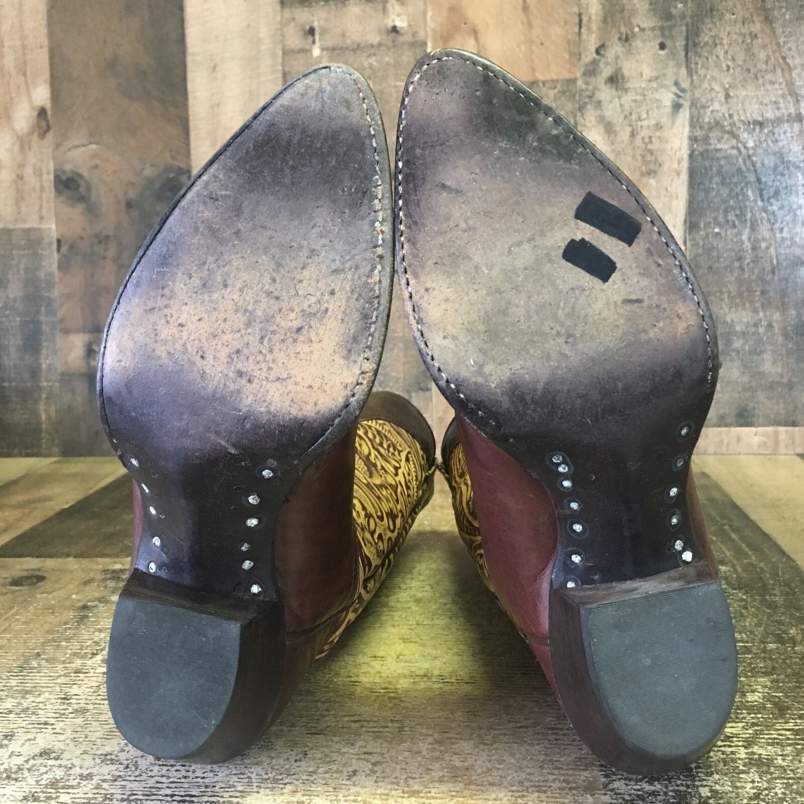Tony Lama Tony Lama L0139 Vintage Western Cowboy Boots Womens 6 M Size US 6 / IT 36 - 2 Thumbnail