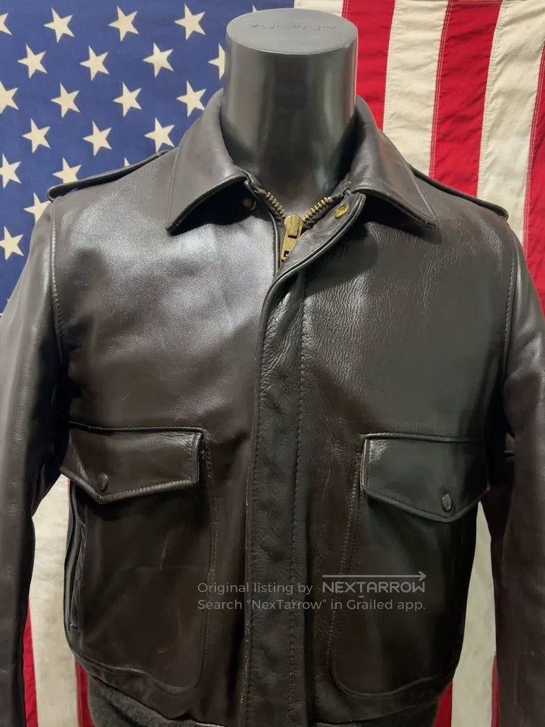 Schott Schott Heavy A2 leather jacket Size US S / EU 44-46 / 1 - 5 Thumbnail