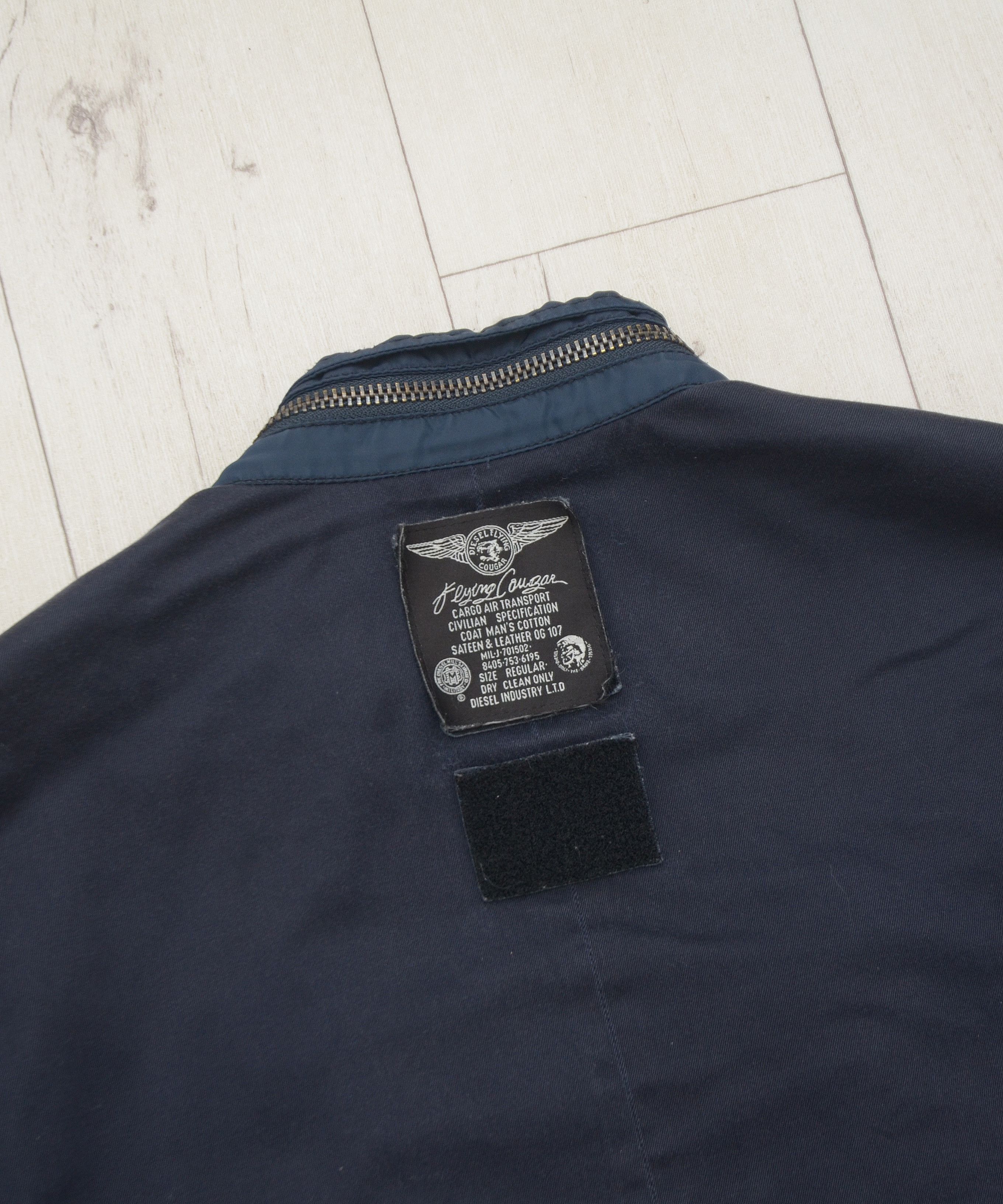 Diesel × Japanese Brand × Vintage Vintage Y2K Diesel MADARA Jeans multi Pocket Jacket Bomber Size US M / EU 48-50 / 2 - 8 Thumbnail