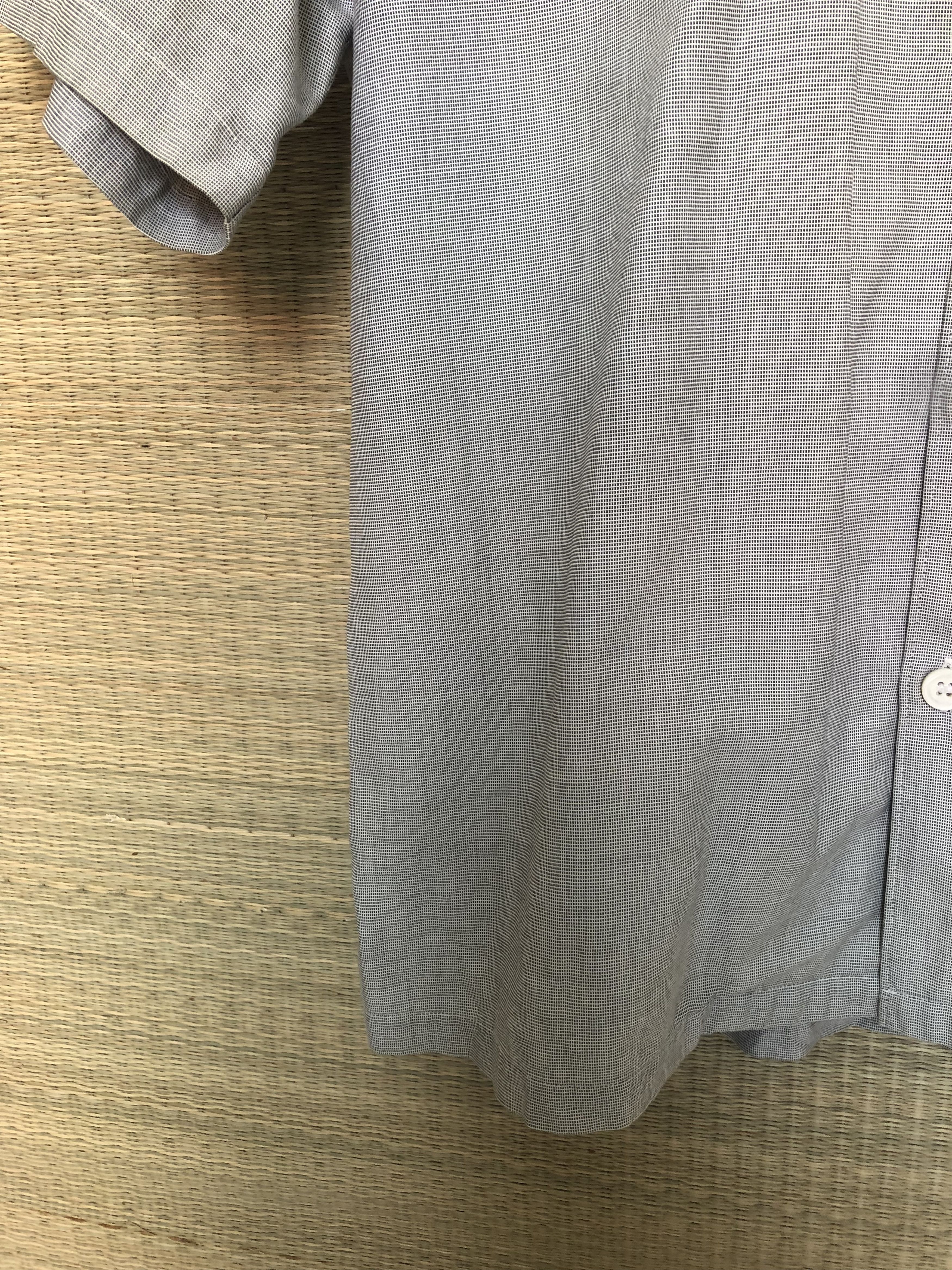 Comme des Garcons Homme gray camp shirt Size US S / EU 44-46 / 1 - 3 Thumbnail
