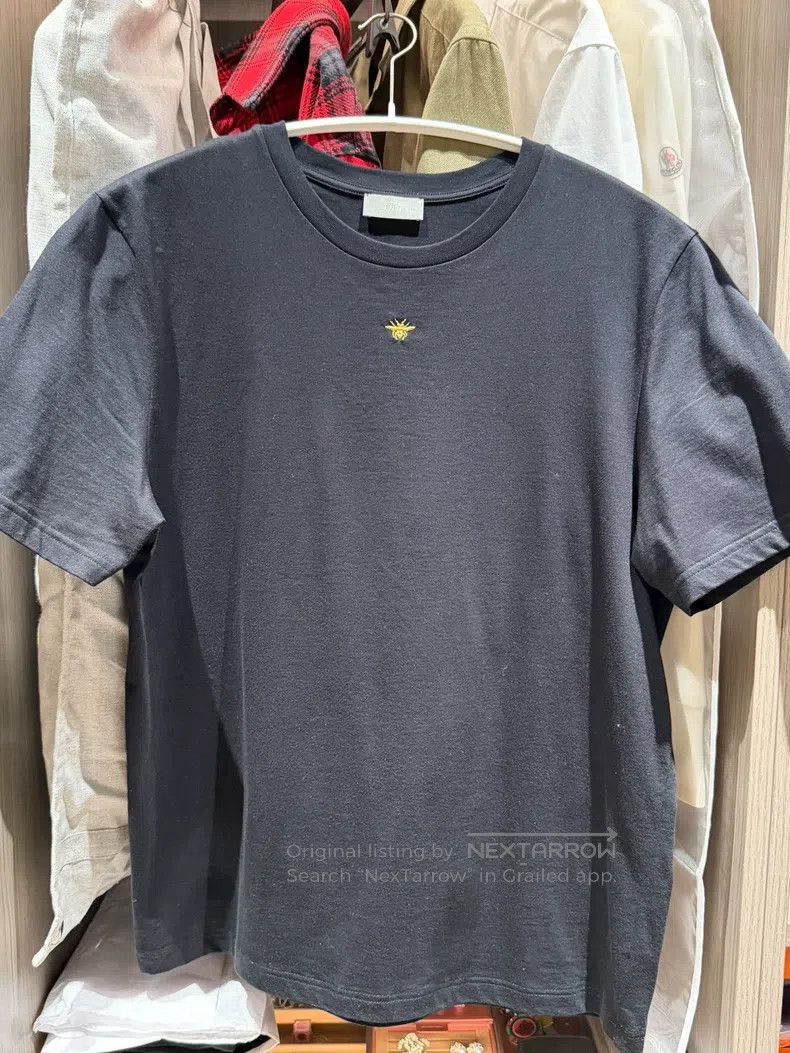 Dior Dior Little bee micro-label embroidery round-neck short sl Size US M / EU 48-50 / 2 - 1 Thumbnail