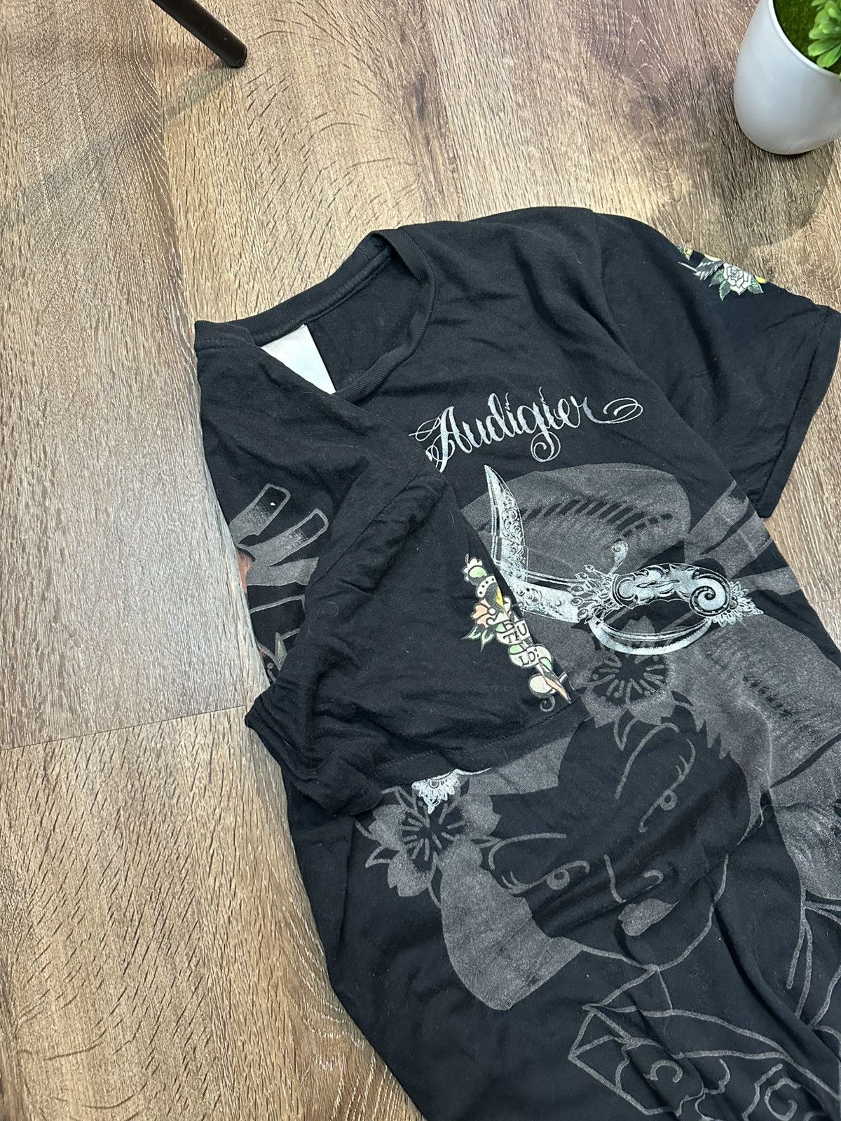 Christian Audigier Vintage Christian Audigier T-Shirt Big Print Streetwear Size US S / EU 44-46 / 1 - 4 Thumbnail