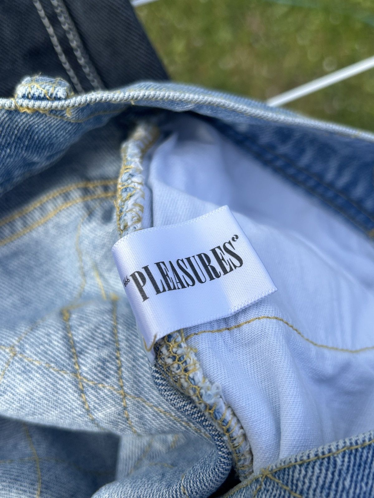 Pleasures Pleasures Felling Denim Washed Jeans In Size 32 Size US 32 / EU 48 - 11 Thumbnail