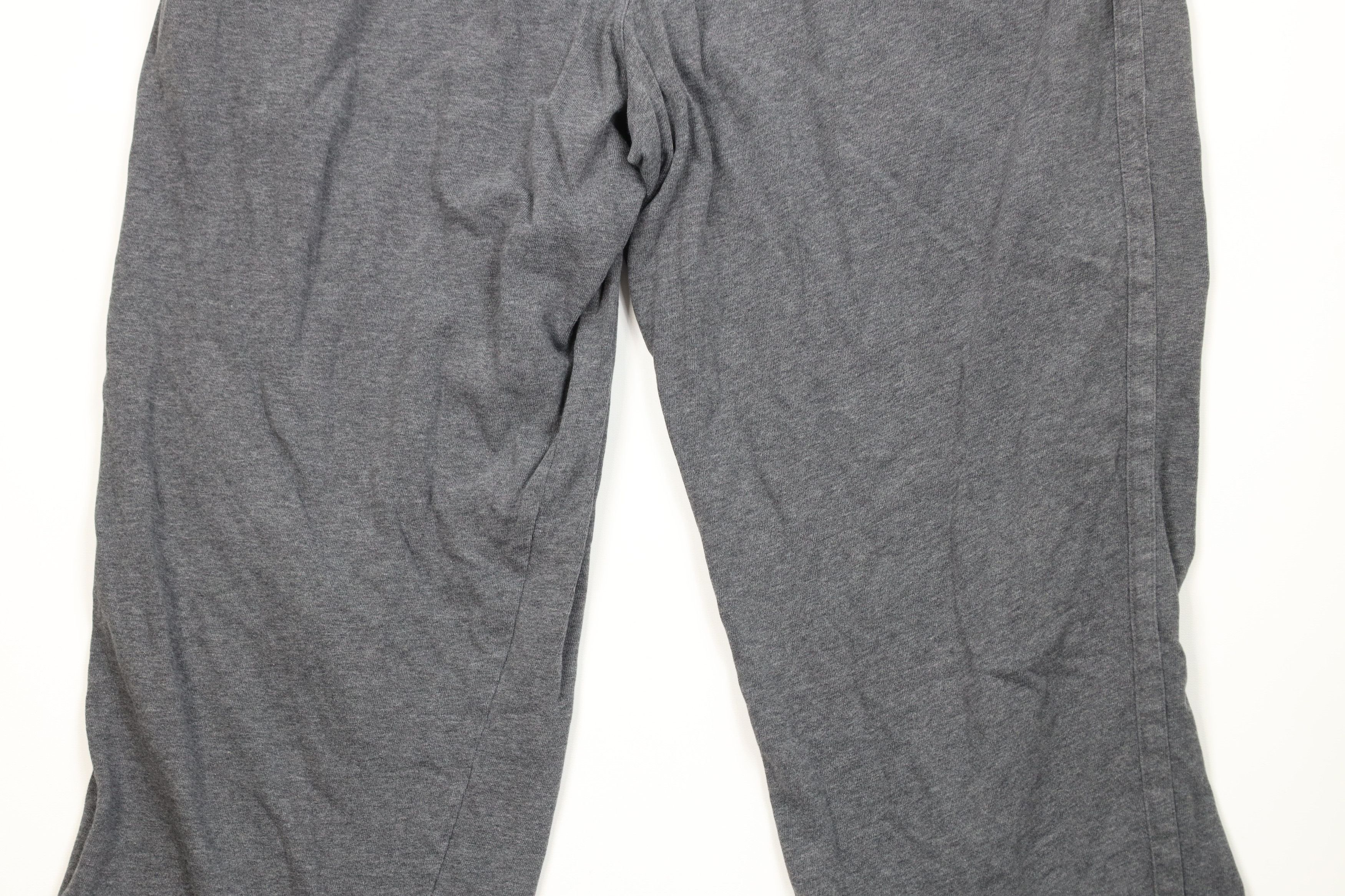 Nike Vintage Nike Travis Scott Mini Swoosh Wide Leg Pants Gray Size US 40 / EU 56 - 14 Thumbnail