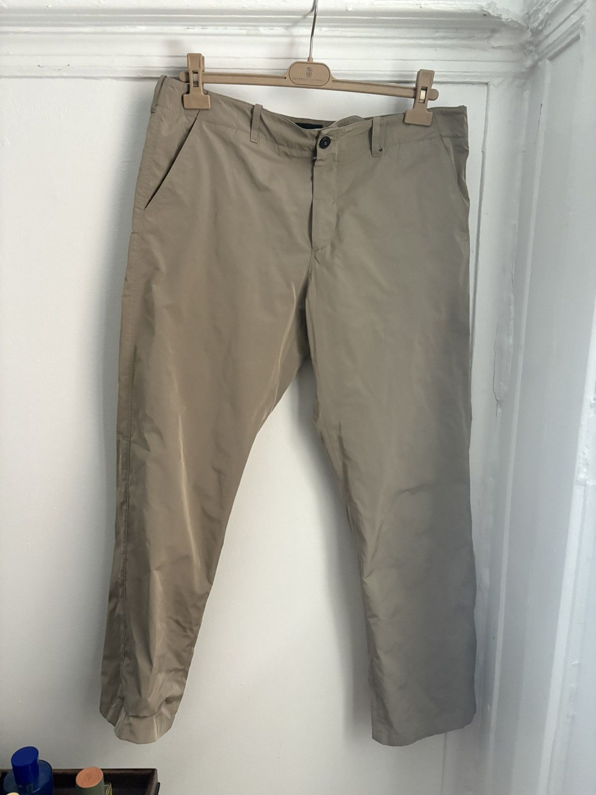 Giorgio Armani Black Label Shell Pants from 2000s Size US 36 / EU 52 - 1 Thumbnail