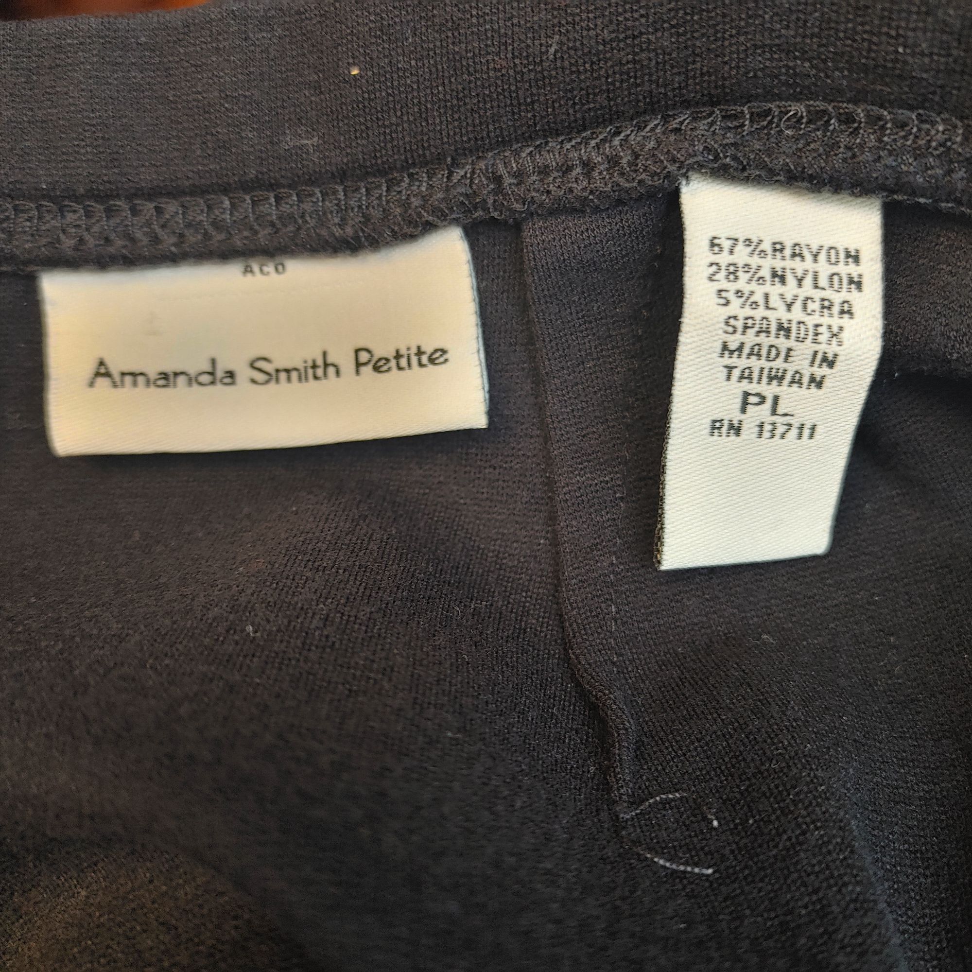 Other Amanda Smith Petite Women's Dark Grey Ankle Cropped Straight Size 34" / US 12 / IT 48 - 3 Thumbnail