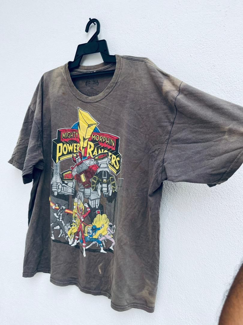Vintage Vintage Power Rangers Famous Television Series Shirt Size US XXL / EU 58 / 5 - 5 Thumbnail