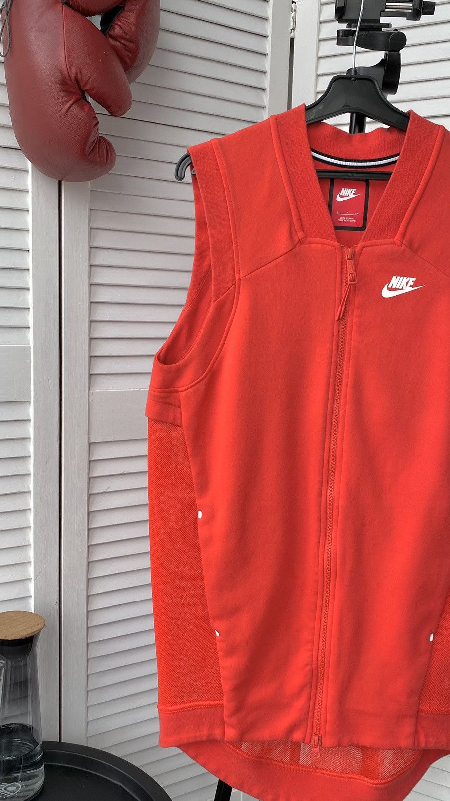 Nike Nike Tech Fleece Cocoon Mesh Full Zip Vest Size S / US 4 / IT 40 - 3 Thumbnail