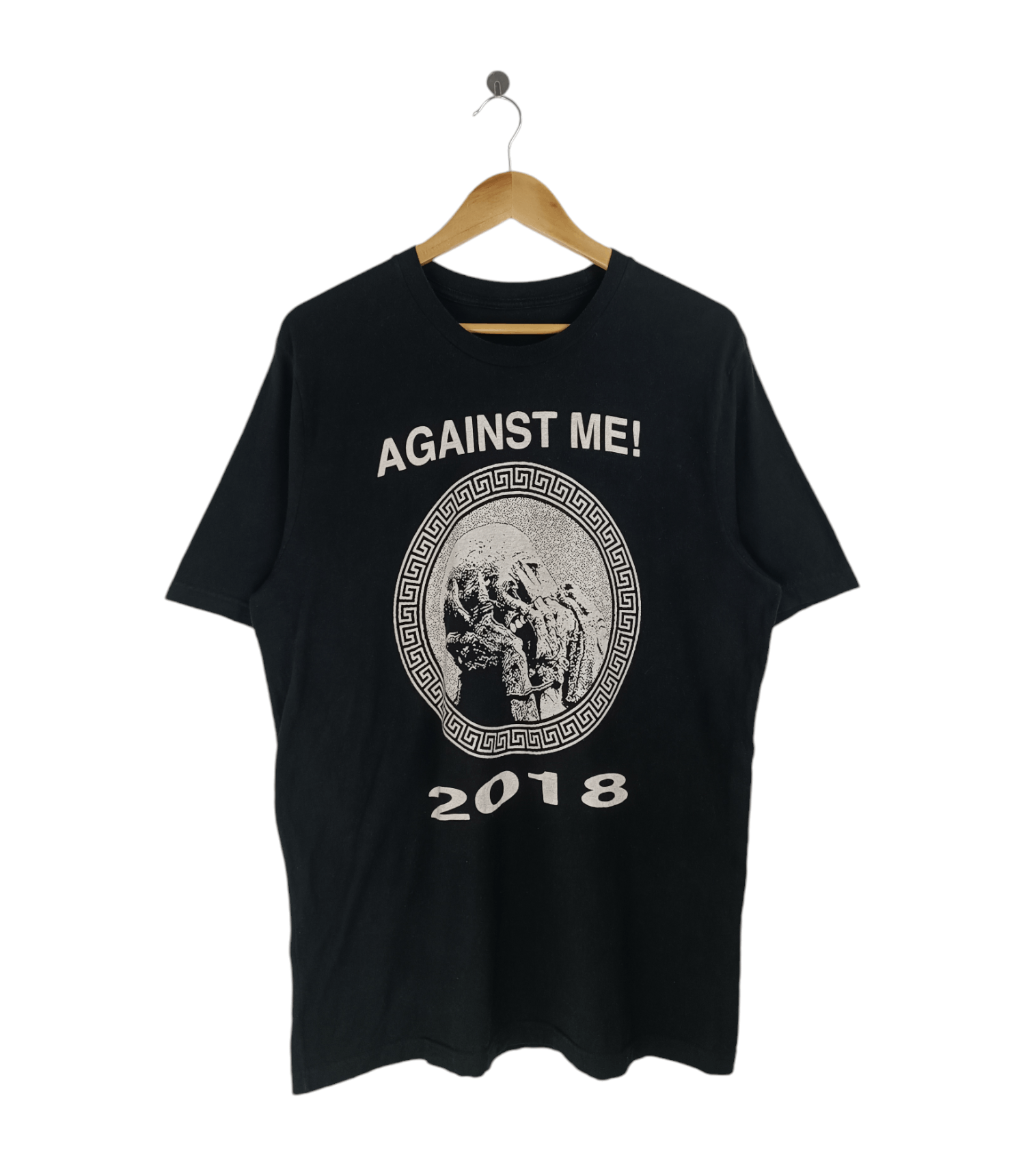 Band Tees VINTAGE 2018 AGAINST ME! PUNK TEE mxpx offspring nofx Size US L / EU 52-54 / 3 - 1 Thumbnail