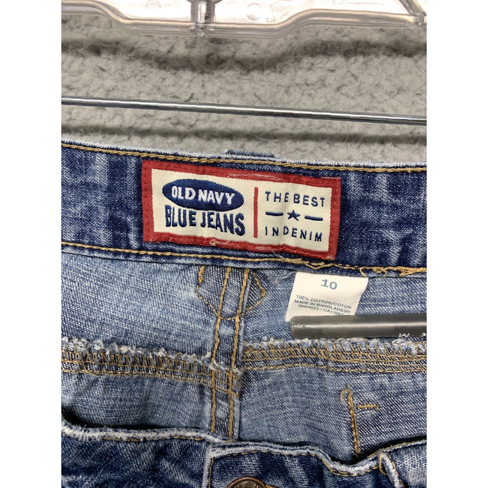 Old Navy Old Navy Womens Blue Jeans Size 10 Denim 33 x 30 Flared Leg Mid Rise Size 32" / US 10 / IT 46 - 7 Thumbnail