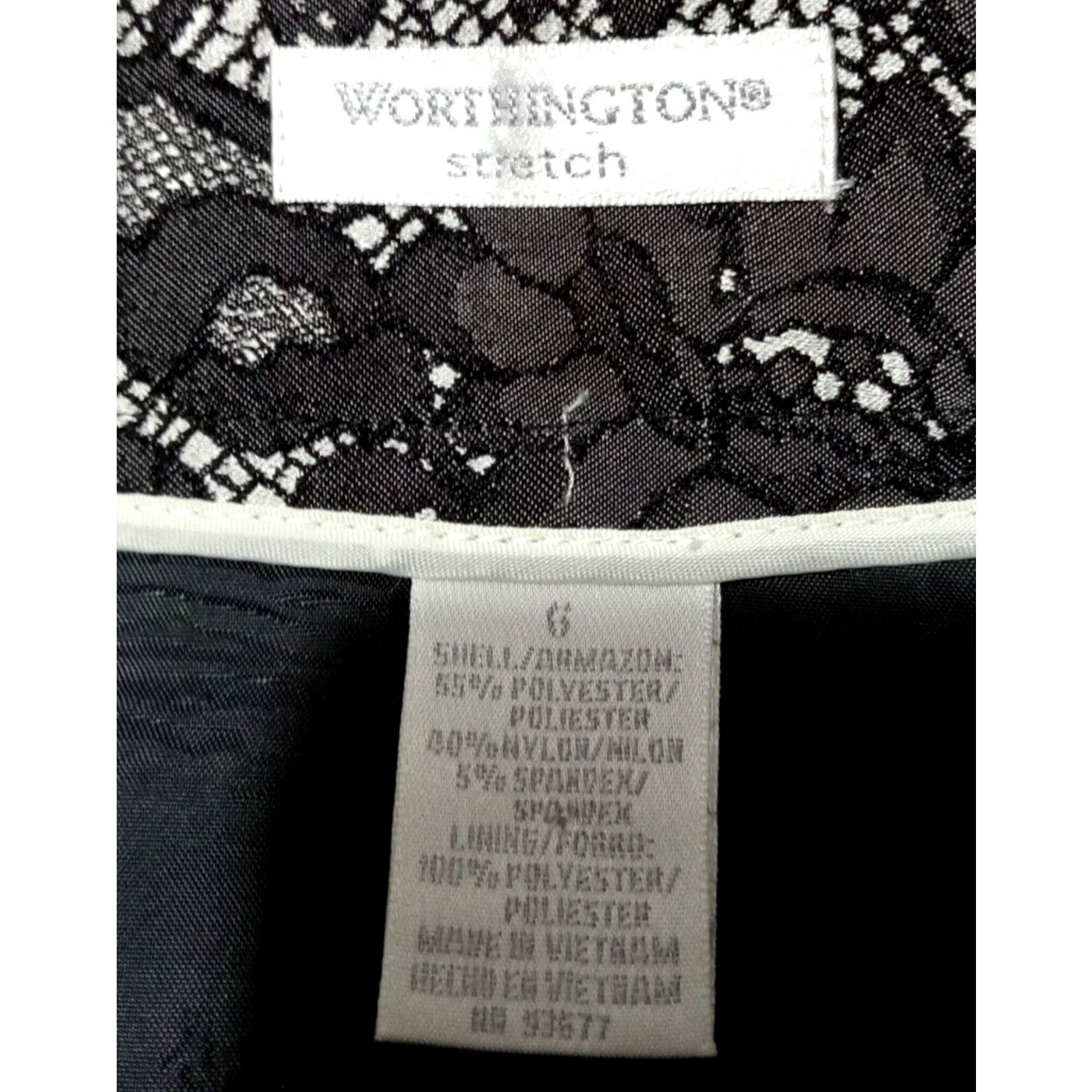 & Other Stories Worthington Lace Pencil Skirt 6 Women's Stretch Straight Size 28" / US 6 / IT 42 - 5 Thumbnail
