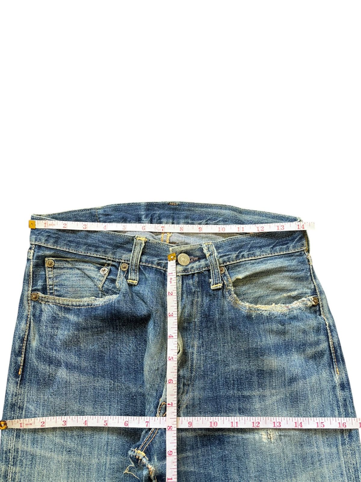 The Real McCoy's Vintage Joe Mc Coys Selvedge Jeans Size US 28 / EU 44 - 6 Thumbnail