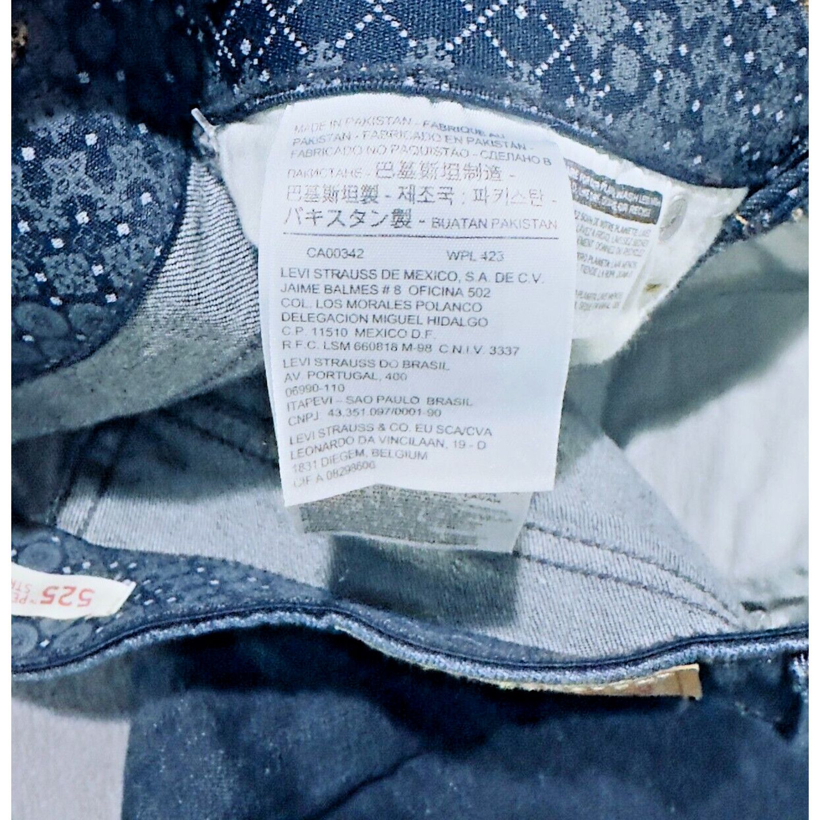 Levi's Womens Levis 525 Perfect Straight Slim Stretch Jeans Sz 4 Size 27" / US 4 / IT 40 - 5 Thumbnail