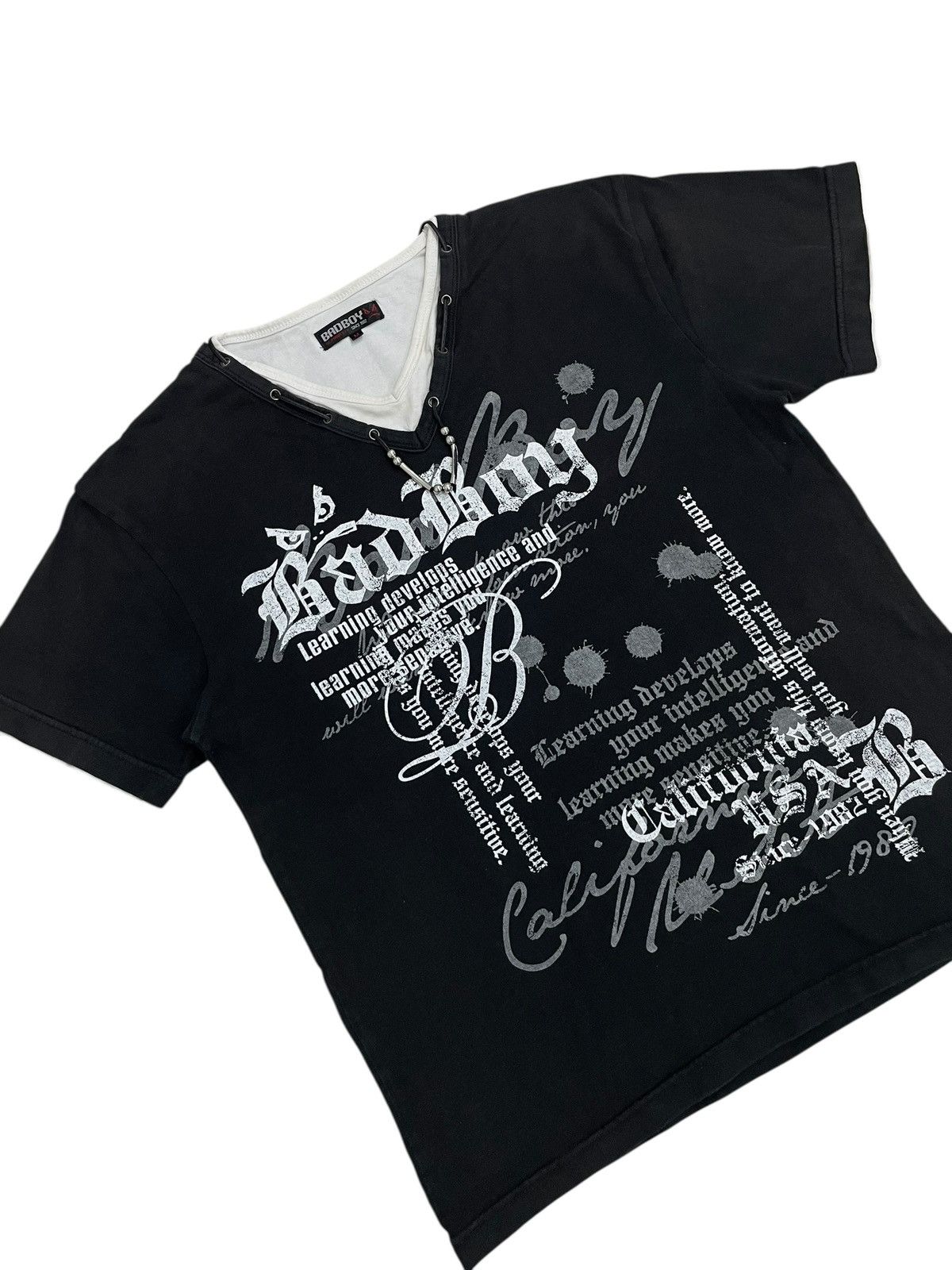 Bad Boy Y2k Life Poem Affliction Punk Style