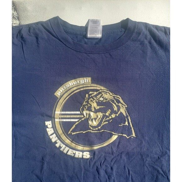 NCAA Vintage Adidas Pittsburgh Panthers t-shirt Size US L / EU 52-54 / 3 - 1 Thumbnail