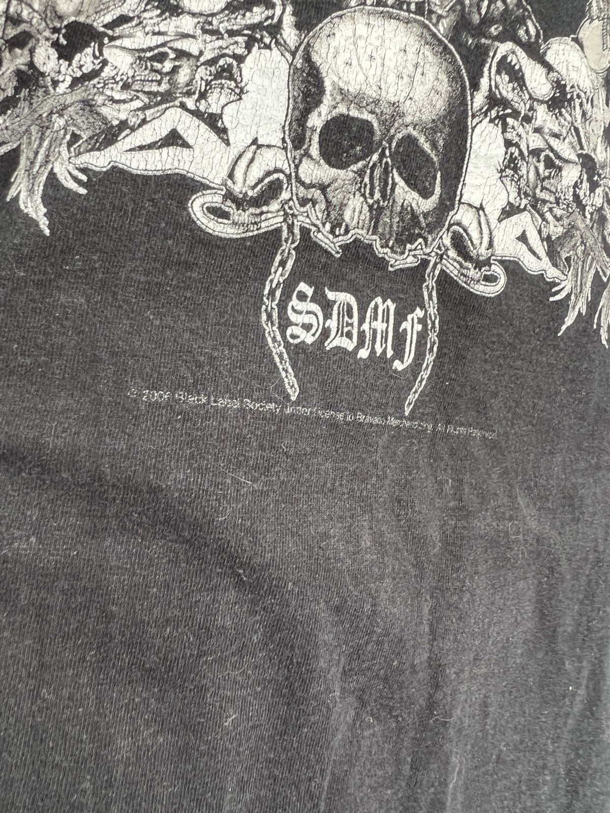 Vintage × West Coast Choppers Vintage BLACK LABEL SOCIETY Biker Choppers Long Sleeve Size US S / EU 44-46 / 1 - 5 Thumbnail