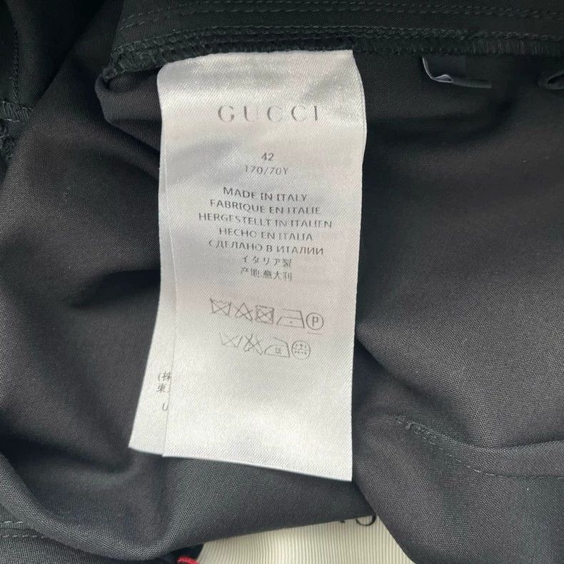 Gucci Gucci Black small foot casual pants 2503-Nextarrow Size US 26 / EU 42 - 8 Thumbnail