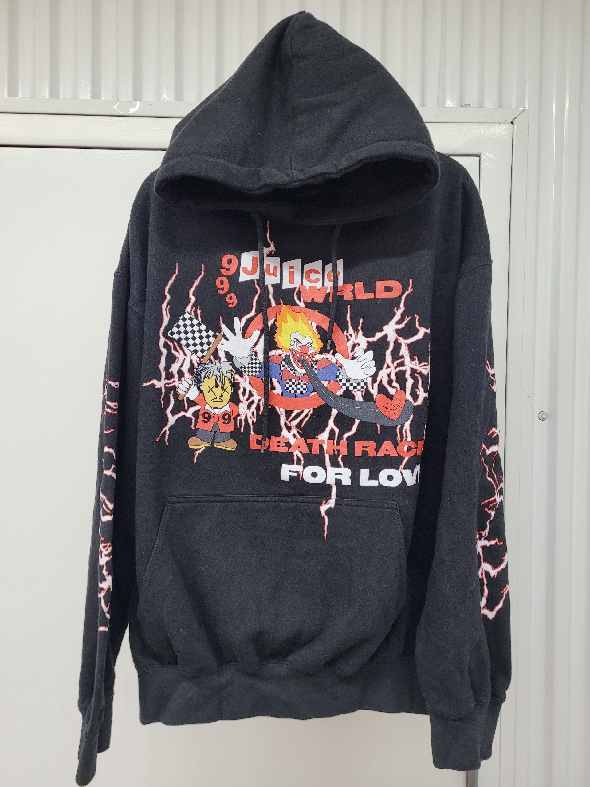 Sukamii 999 Club x Sukamii x Juice WRLD Death Race for Love Hoodie
