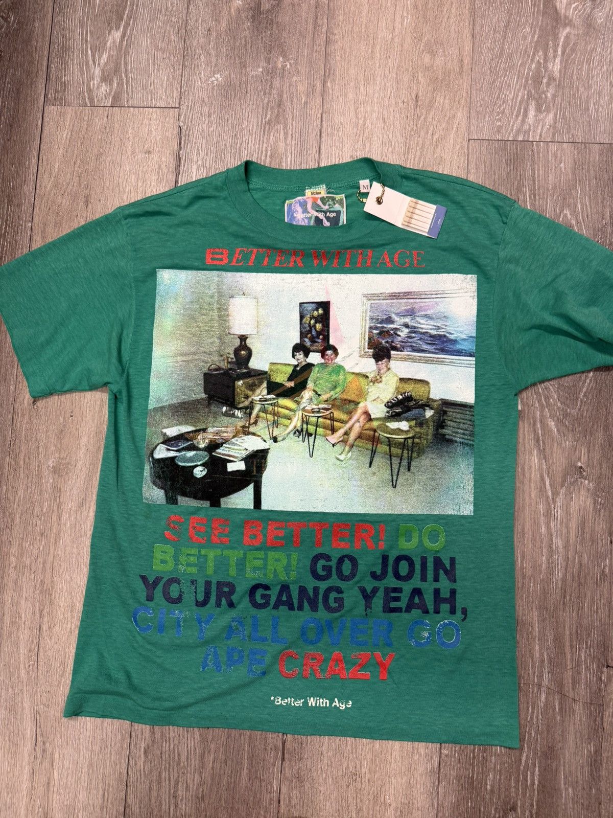 Better With Age Better With Age Gibberish Tee Size US M / EU 48-50 / 2 - 1 Thumbnail