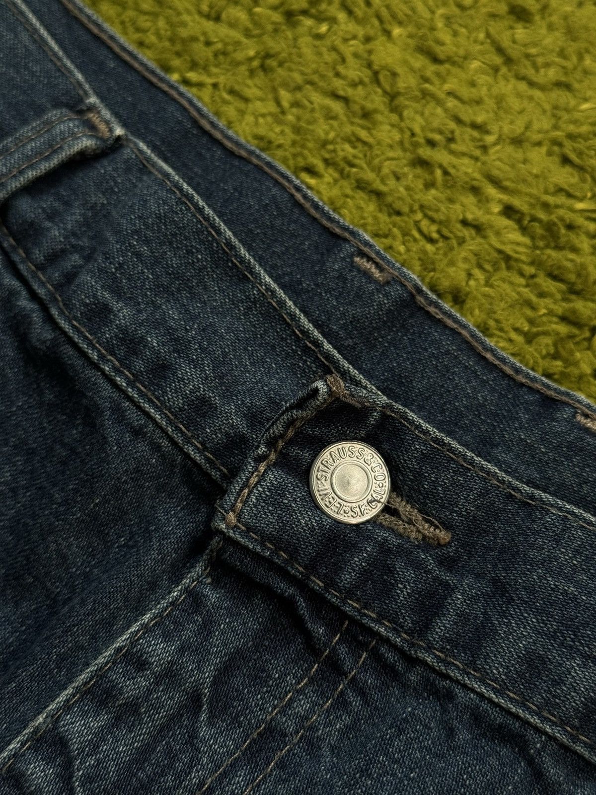 Levi's Levis 2000s vintage denim shorts Y2K Size US 38 / EU 54 - 5 Thumbnail