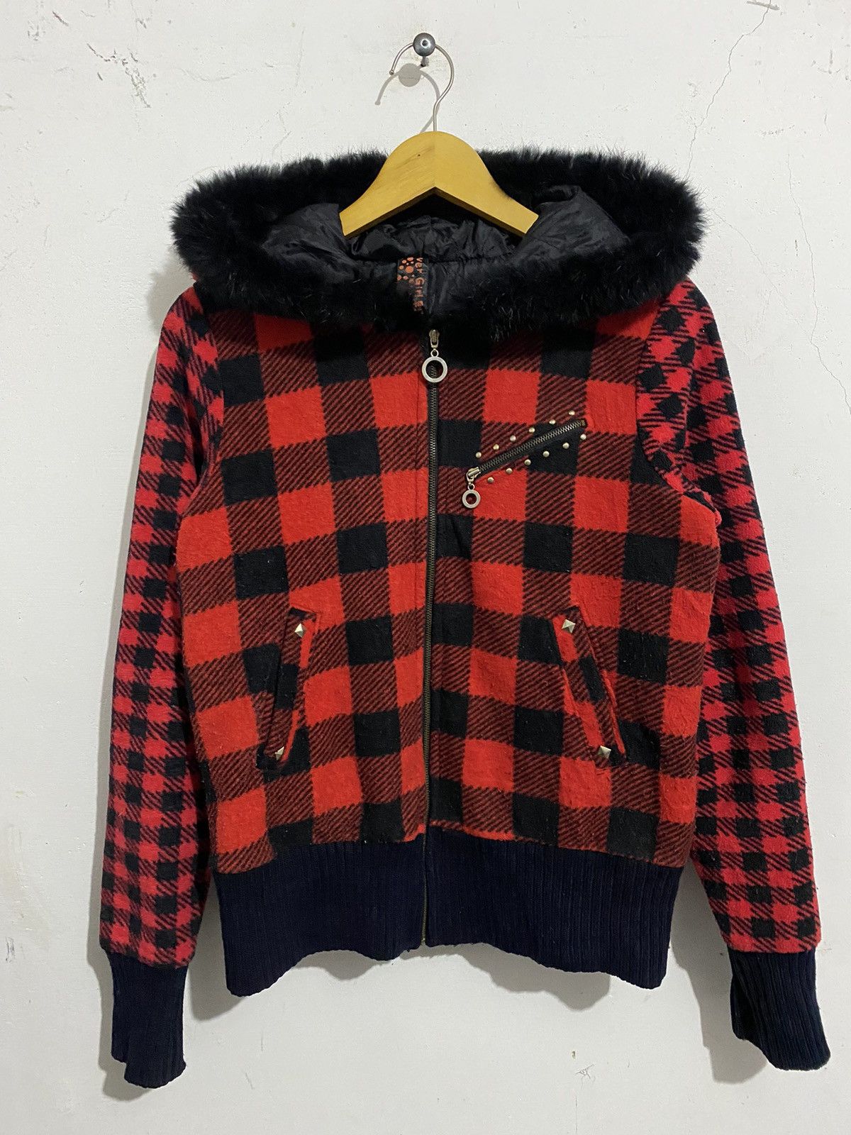 14th Addiction Japanese Fur Hoodie Glamour Girl Size US M / EU 48-50 / 2 - 1 Thumbnail