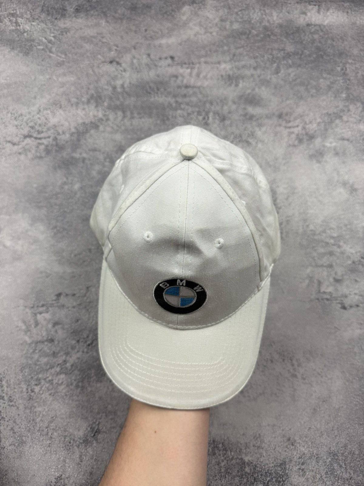 BMW Vintage BMW Racing Cap Hat Size ONE SIZE - 8 Thumbnail