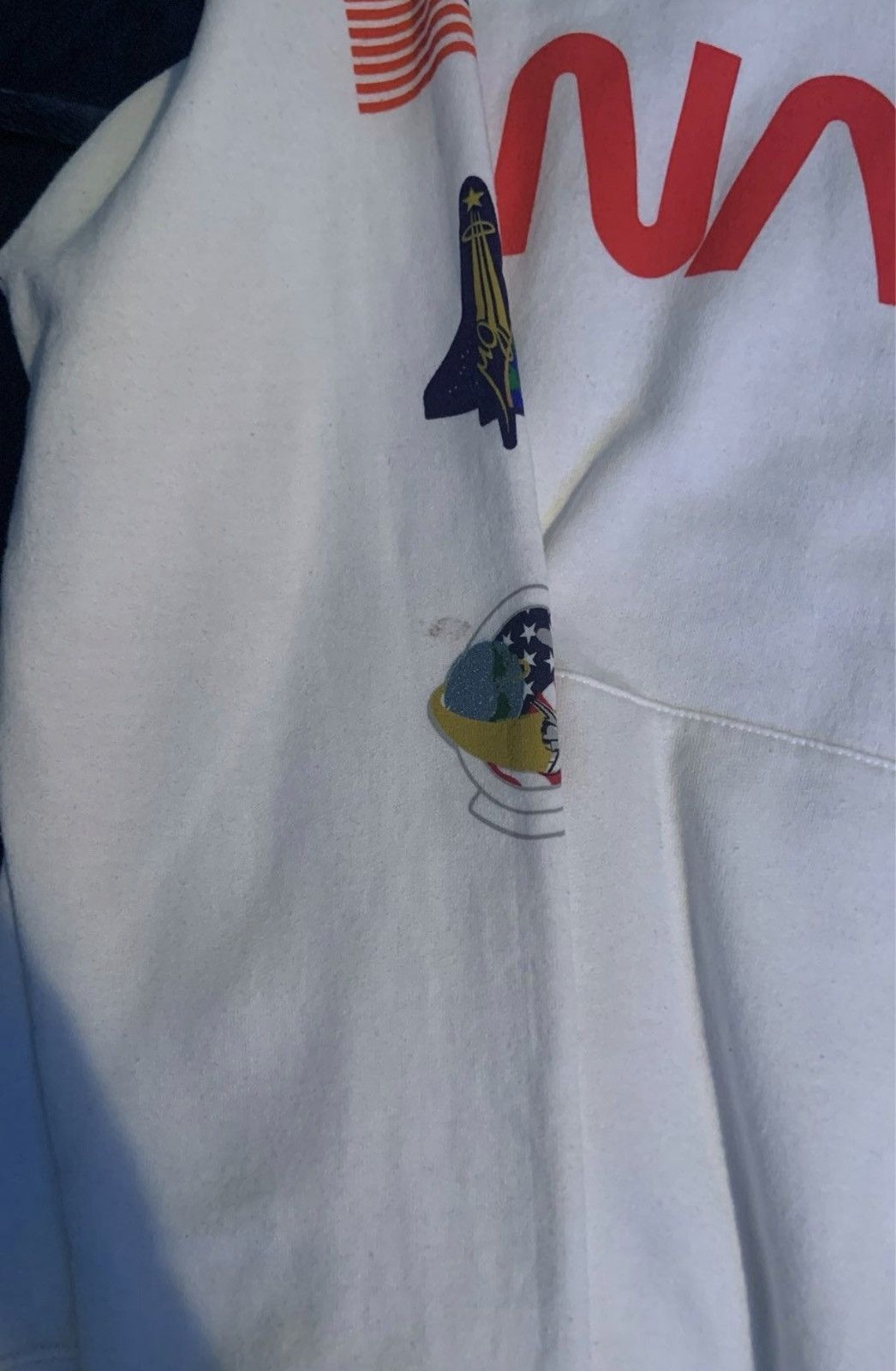 Bowery Bowery Supply Co. NASA Graphic Hoodie – White Size US S / EU 44-46 / 1 - 3 Thumbnail