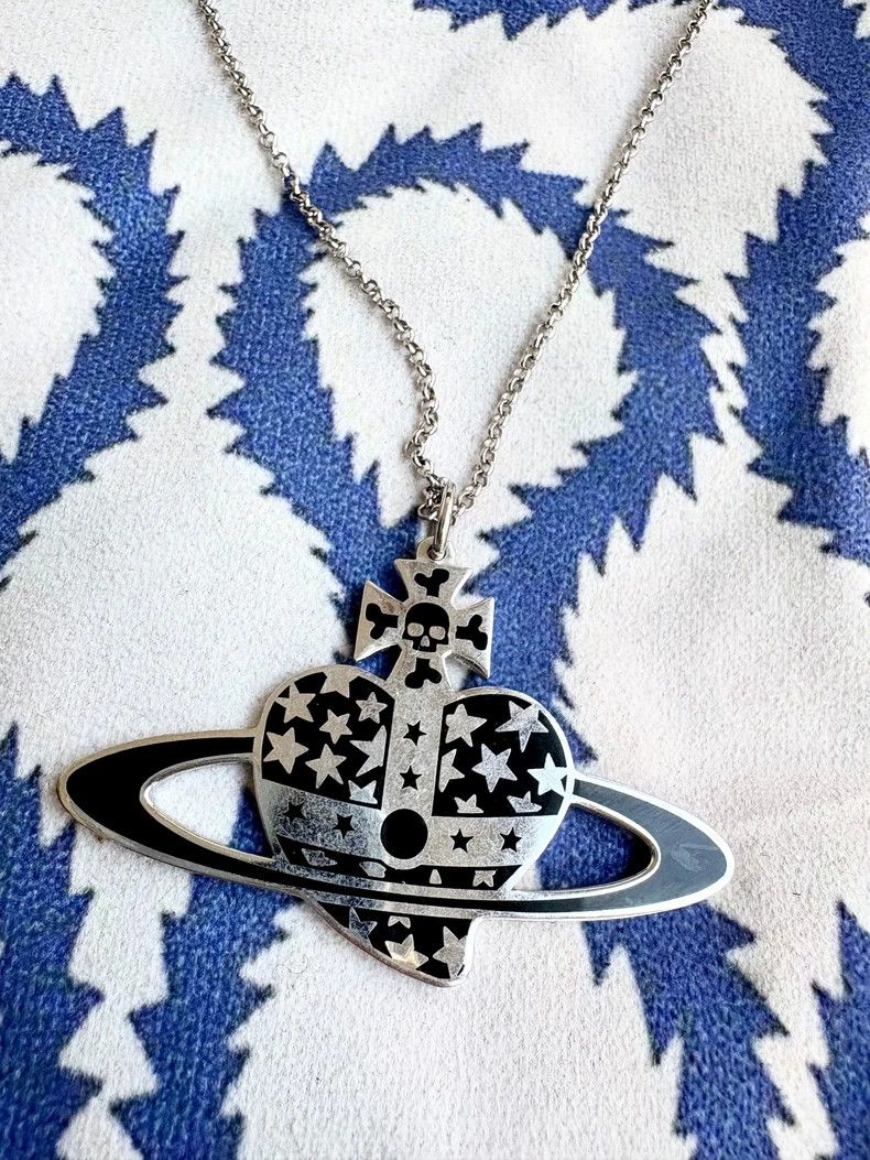 Vivienne Westwood Vivienne Westwood Vintage Heart Necklace - dmc Size ONE SIZE - 1 Thumbnail