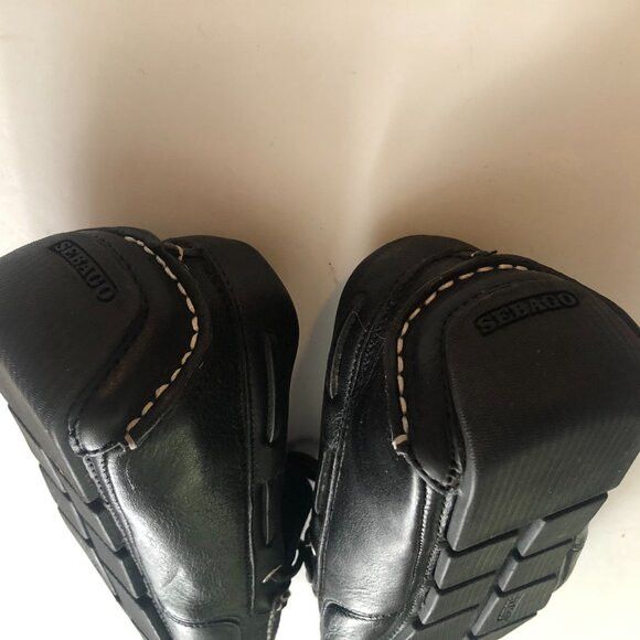 Sebago sebago men's new black leather slip on loafers size: 10M Size US 10 / EU 43 - 6 Thumbnail