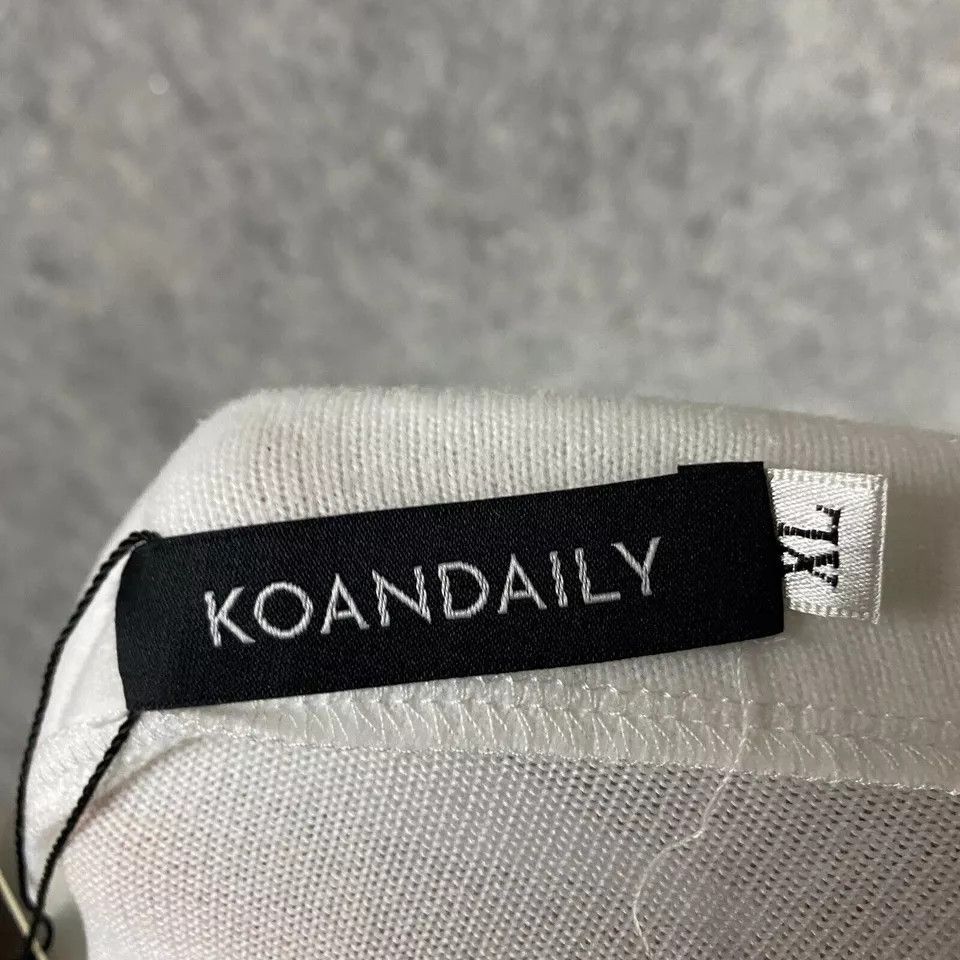 Other Koandaily Blouse XL Women's Long Sleeve NWT White Polyester Size XL / US 12-14 / IT 48-50 - 3 Thumbnail